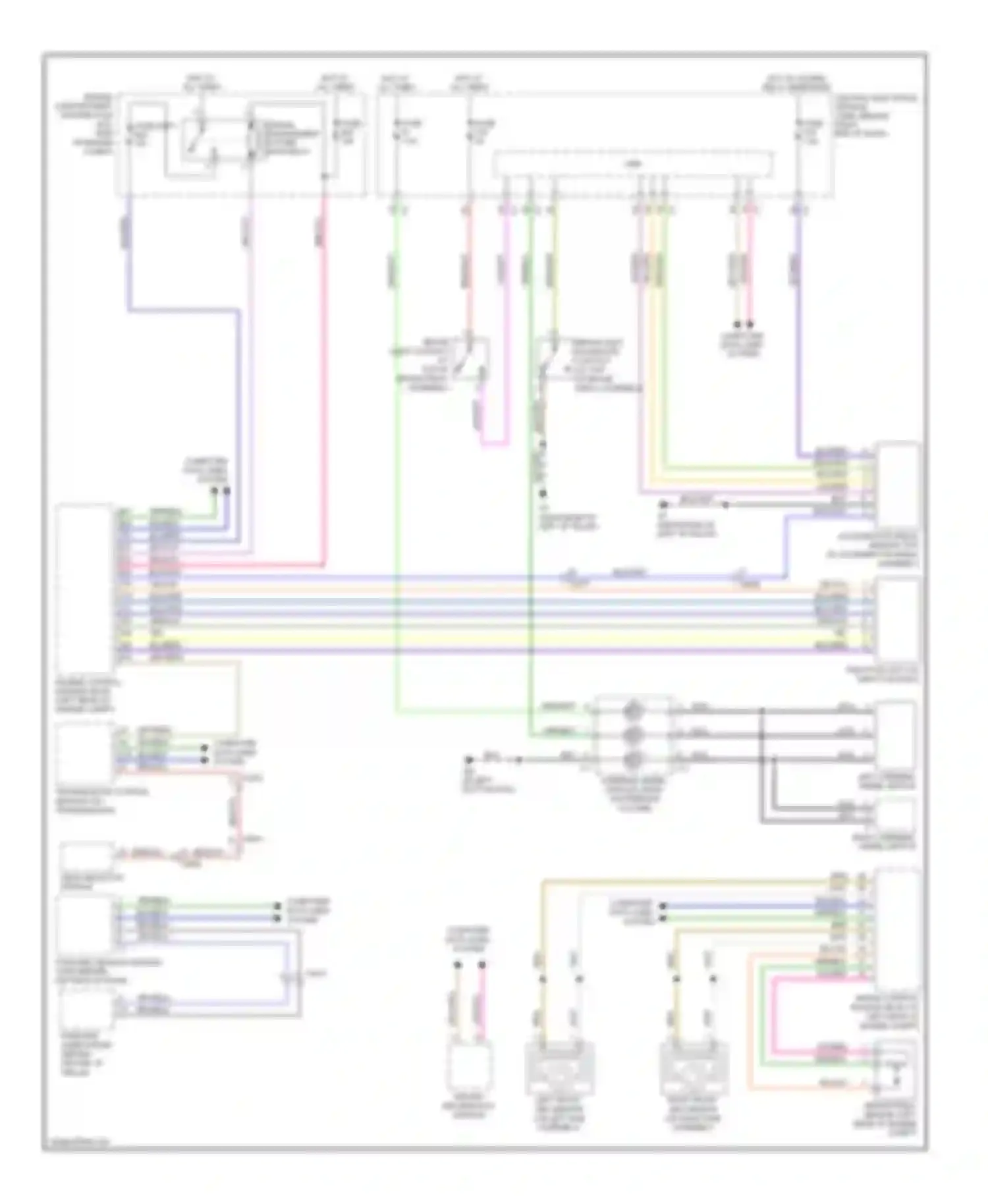 XC60 Volvo I (2008-2013): Cruise control circuit