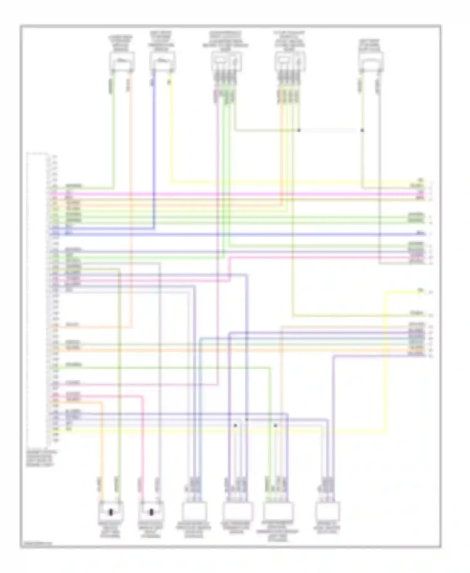XC60 Volvo I (2008-2013): Wiring diagram engine performance 3.0l turbo (1 of 5)