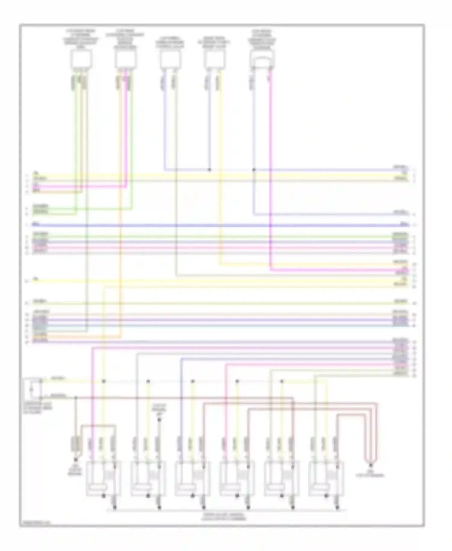 XC60 Volvo I (2008-2013): Wiring diagram engine performance 3.0l turbo (2 of 5)