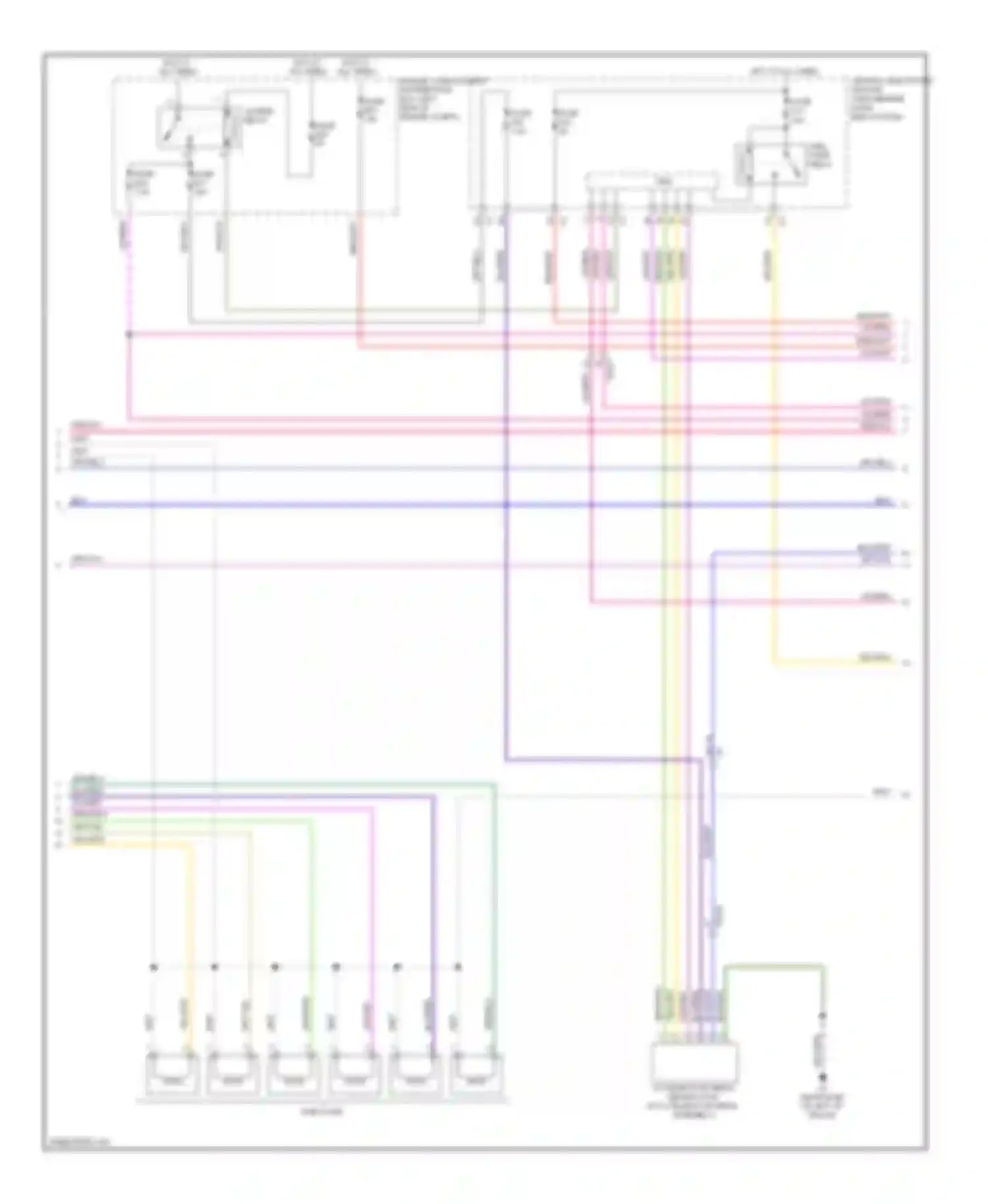 XC60 Volvo I (2008-2013): Wiring diagram engine performance 3.0l turbo (4 of 5)