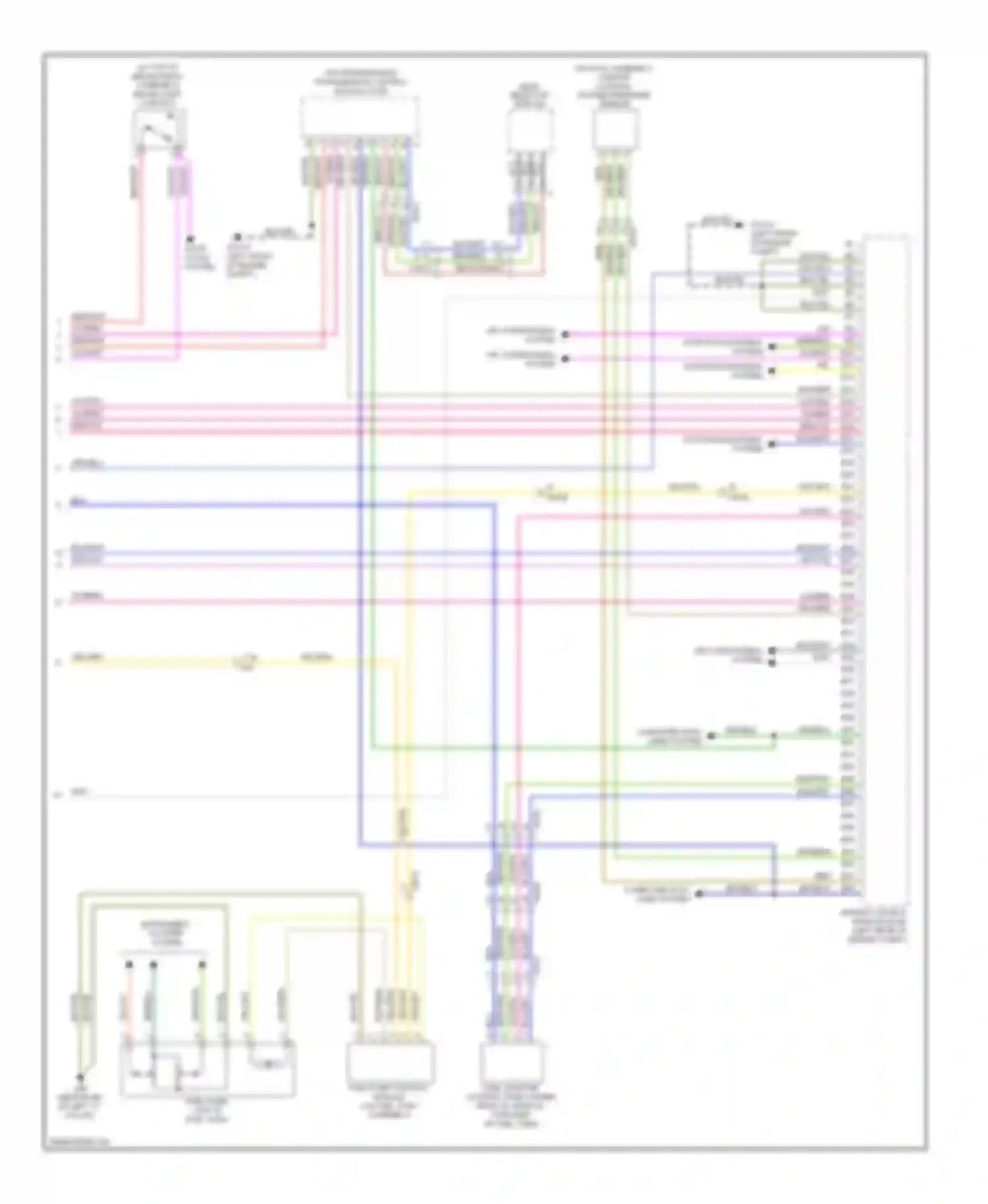 XC60 Volvo I (2008-2013): Wiring diagram engine performance 3.0l turbo (5 of 5)