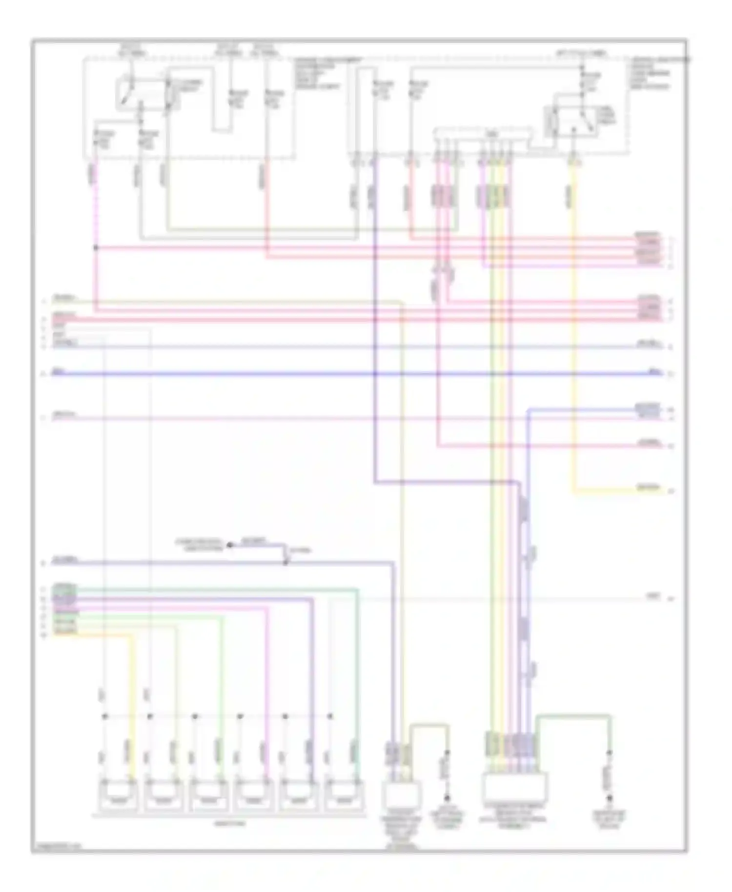 XC60 Volvo I (2008-2013): Wiring diagram engine performance 3.2l (4 of 5)