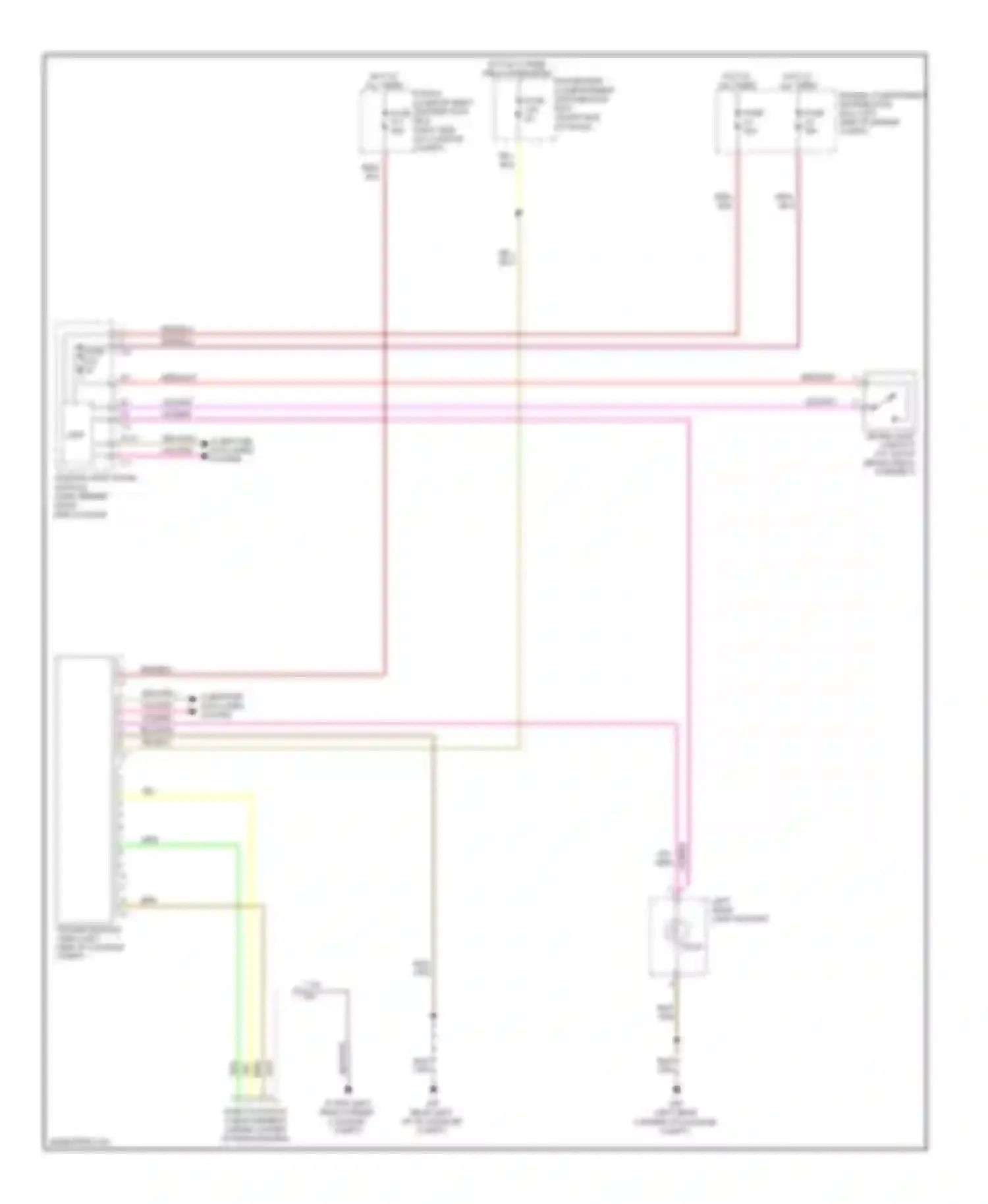 XC60 Volvo I (2008-2013): Trailer tow circuit, 4-pin