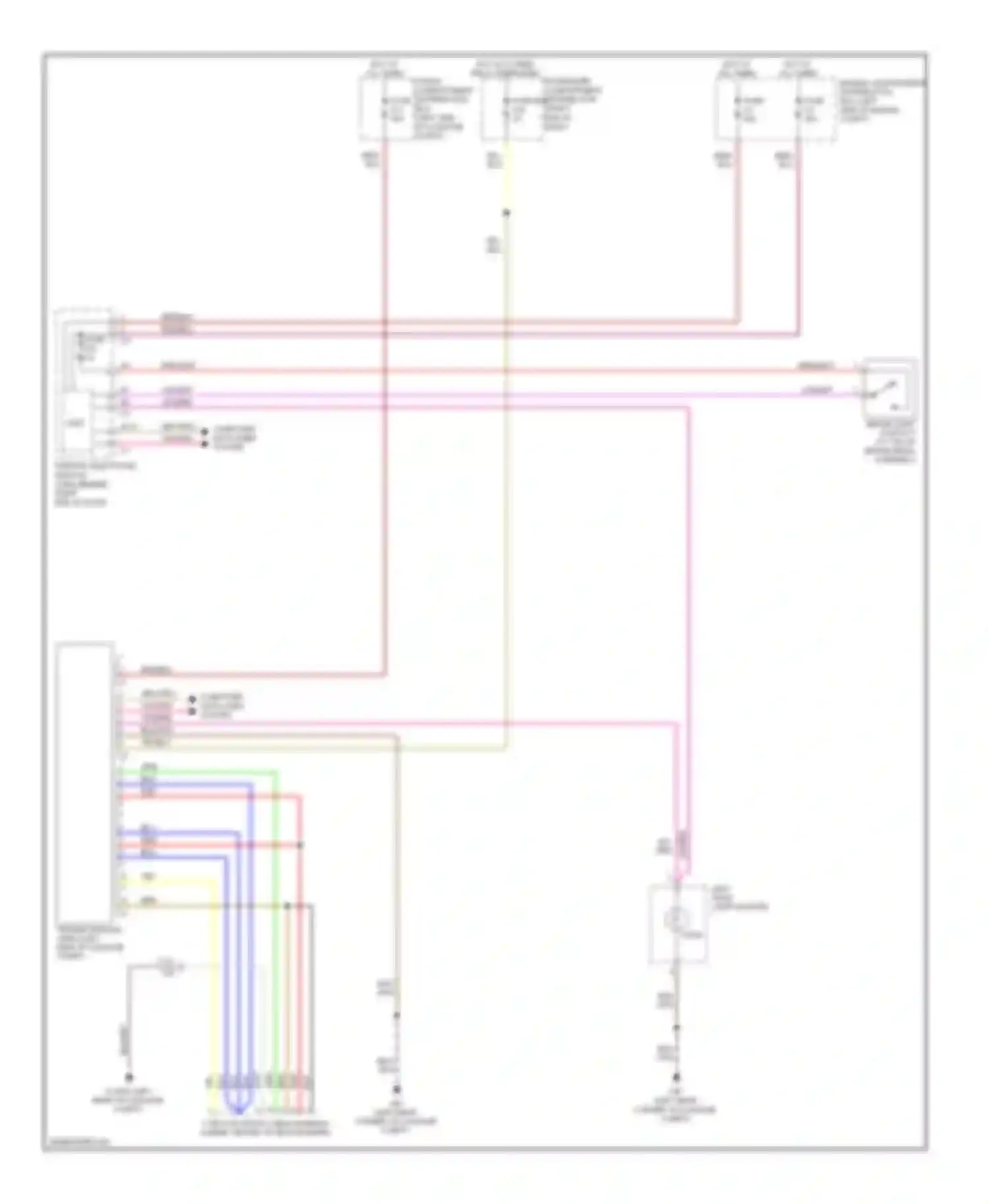 XC60 Volvo I (2008-2013): Trailer tow circuit, 7-pin
