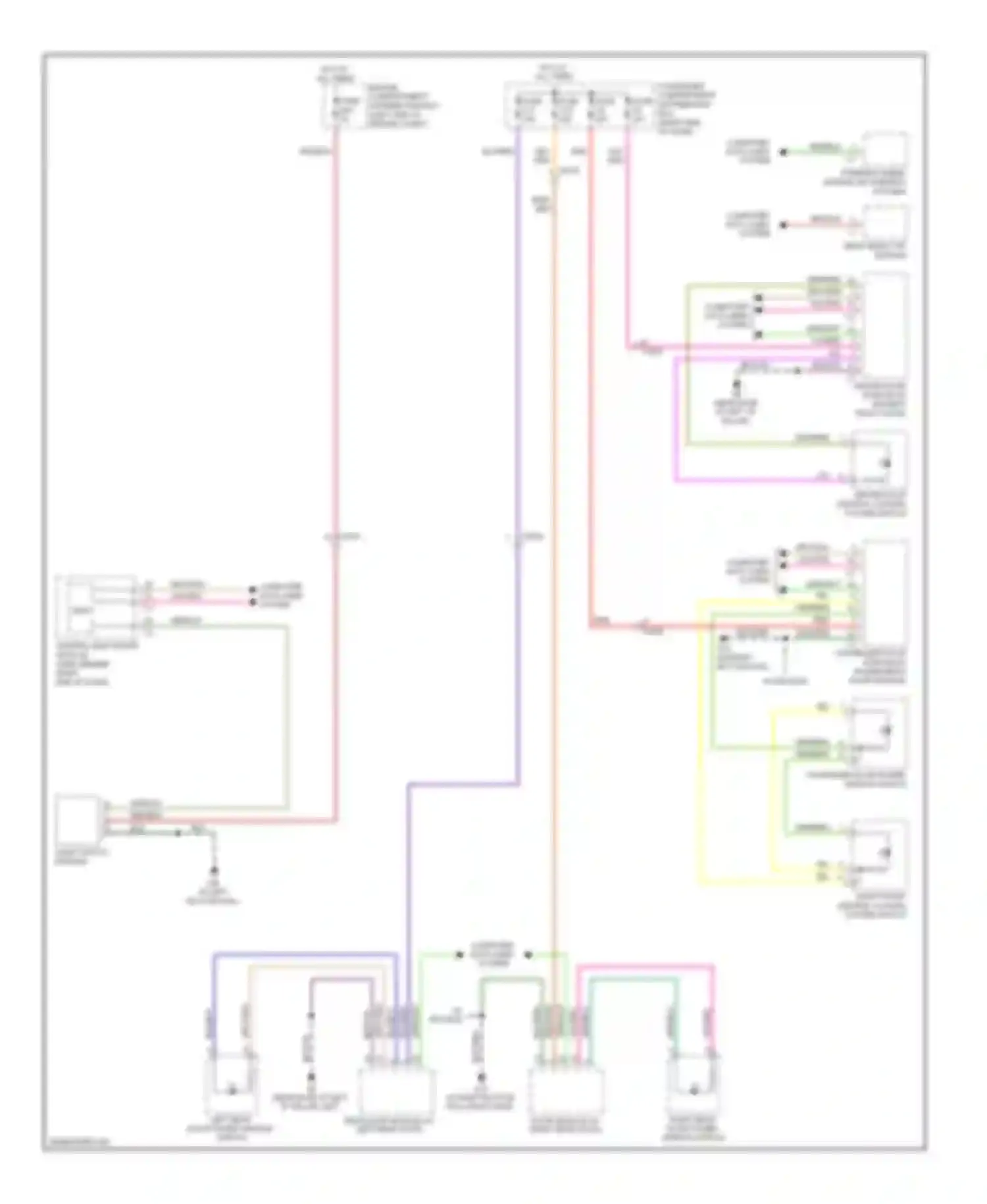 XC60 Volvo I (2008-2013): Instrument illumination circuit