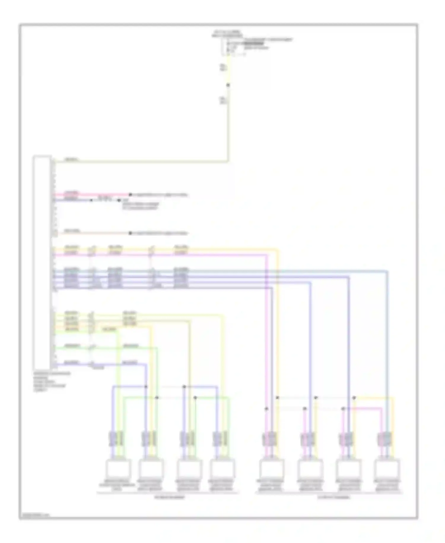 XC60 Volvo I (2008-2013): Parking assistant circuit