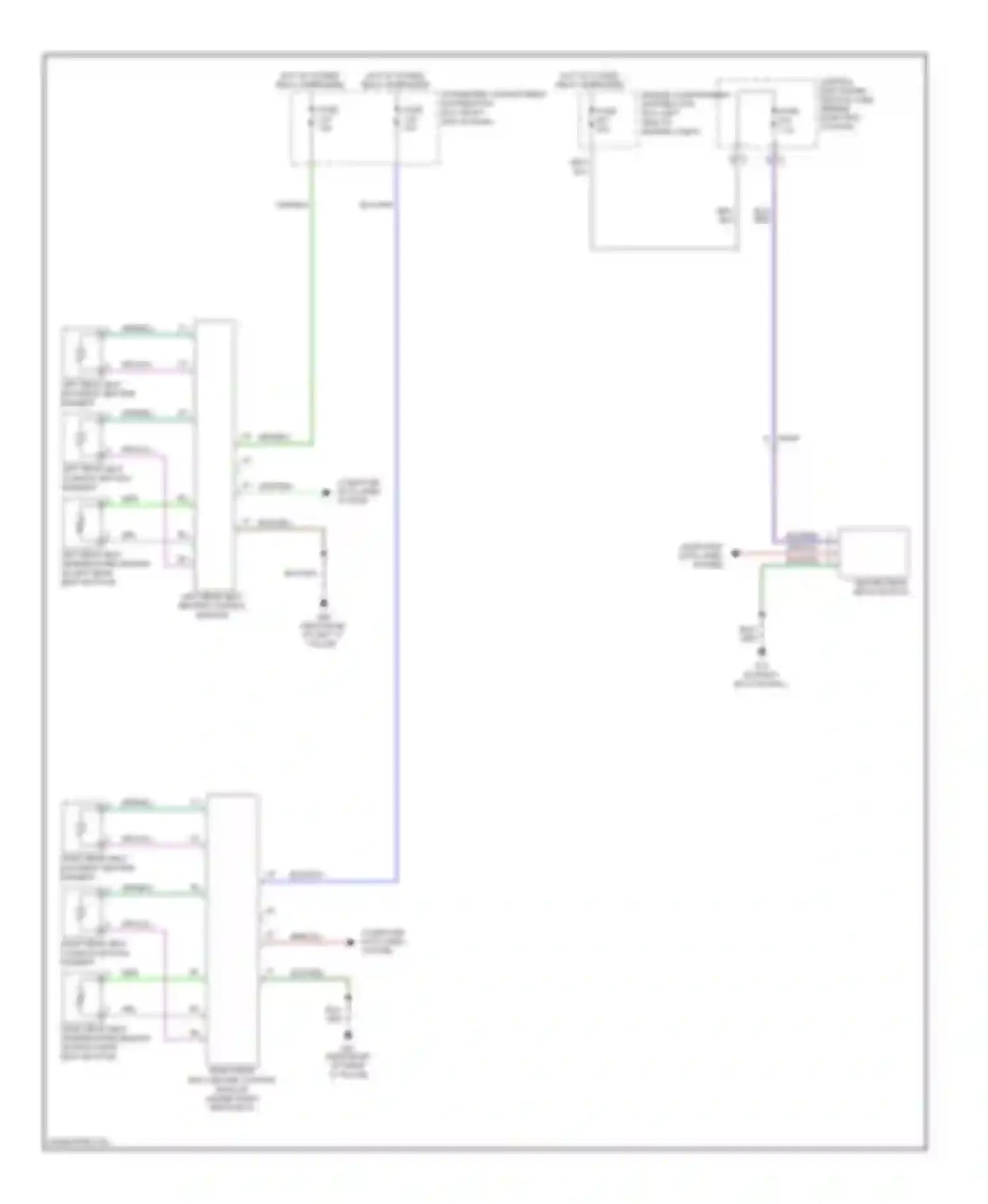 XC60 Volvo I (2008-2013): Rear heated seats circuit