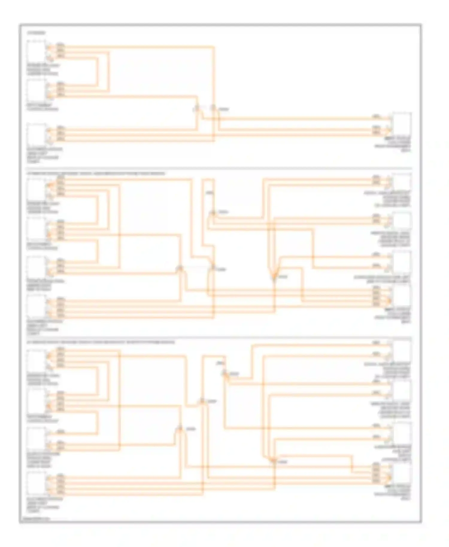 XC60 Volvo I (2008-2013): Most data bus circuit (1 of 4)
