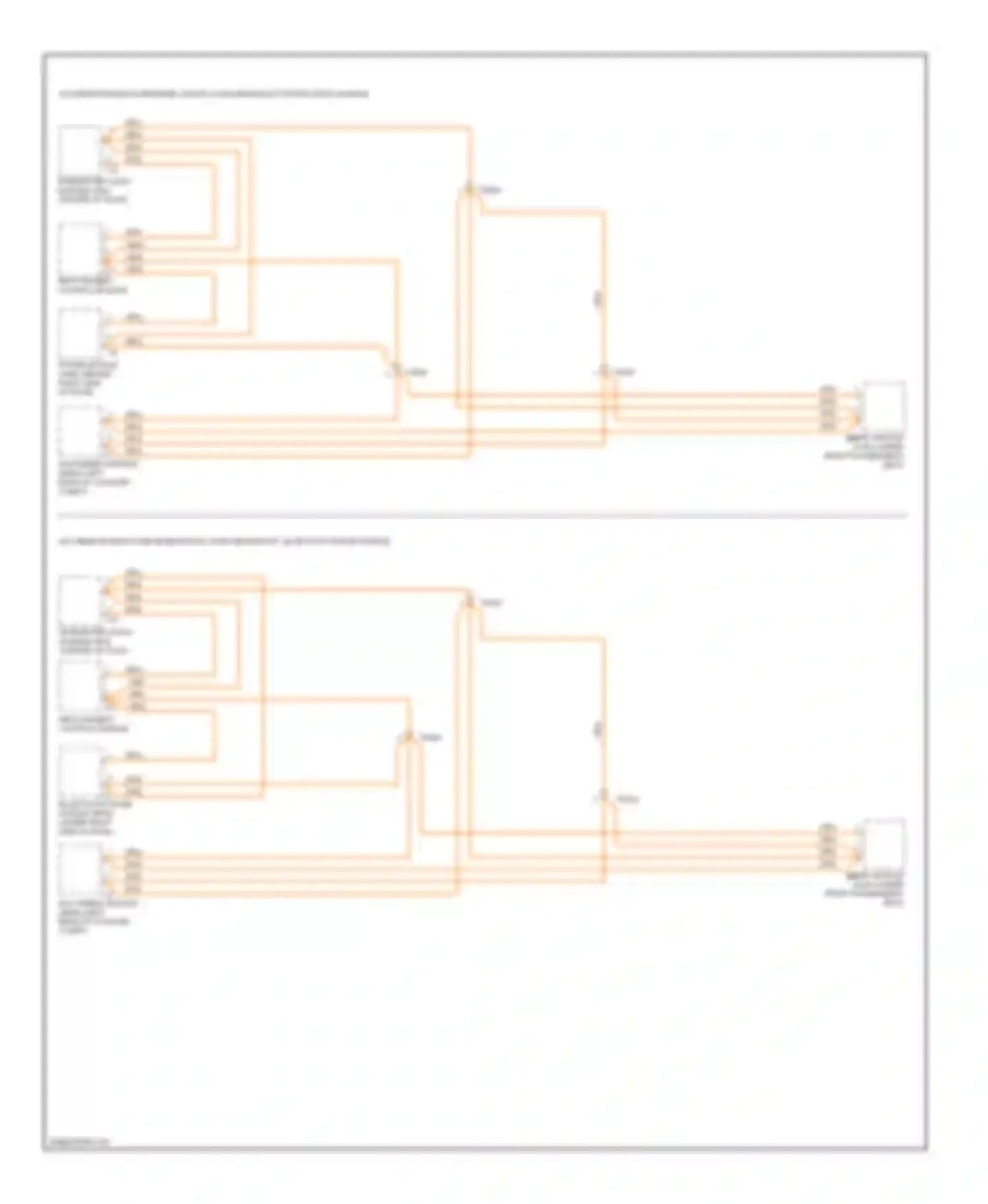 XC60 Volvo I (2008-2013): Most data bus circuit (2 of 4)