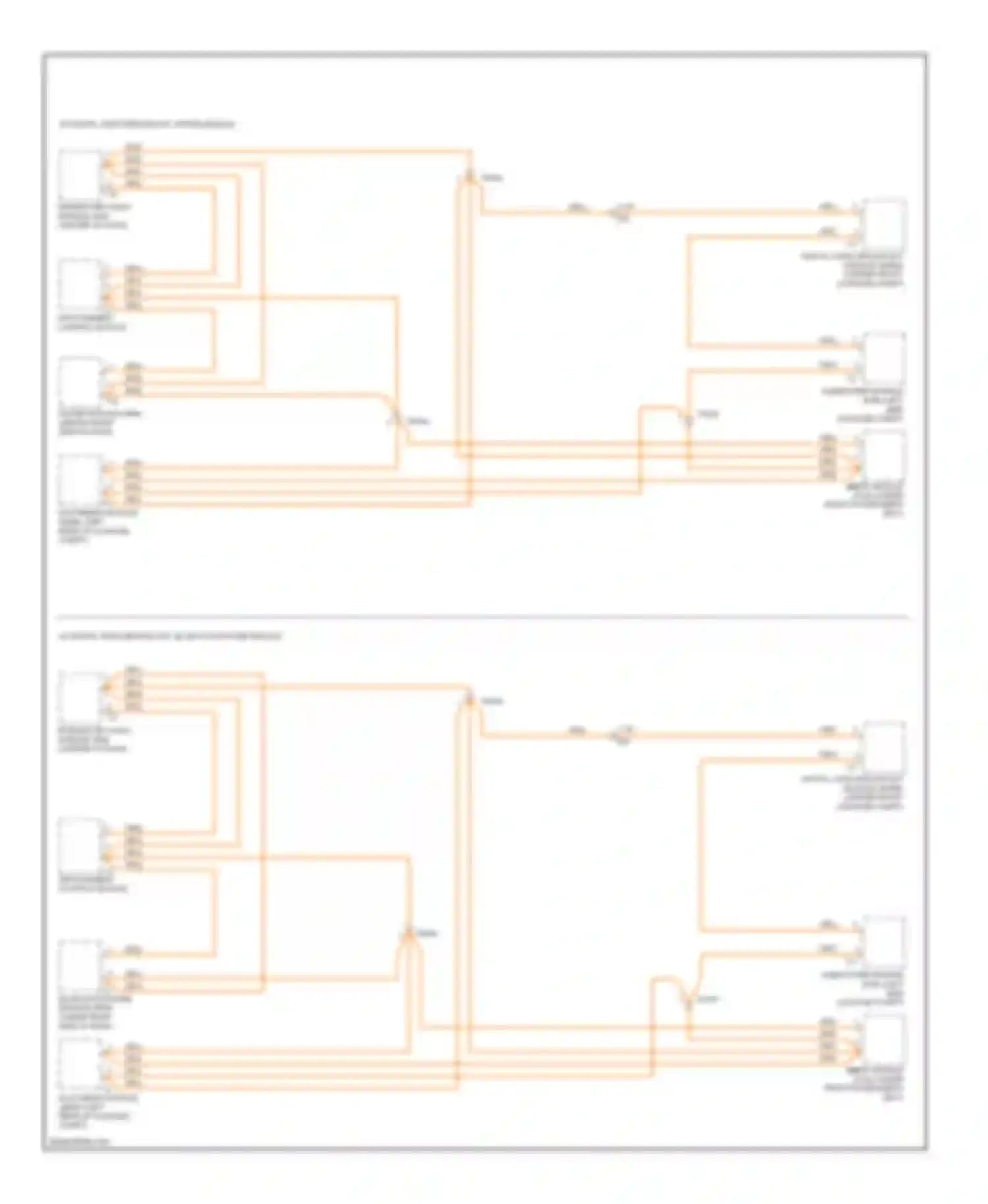 XC60 Volvo I (2008-2013): Most data bus circuit (3 of 4)