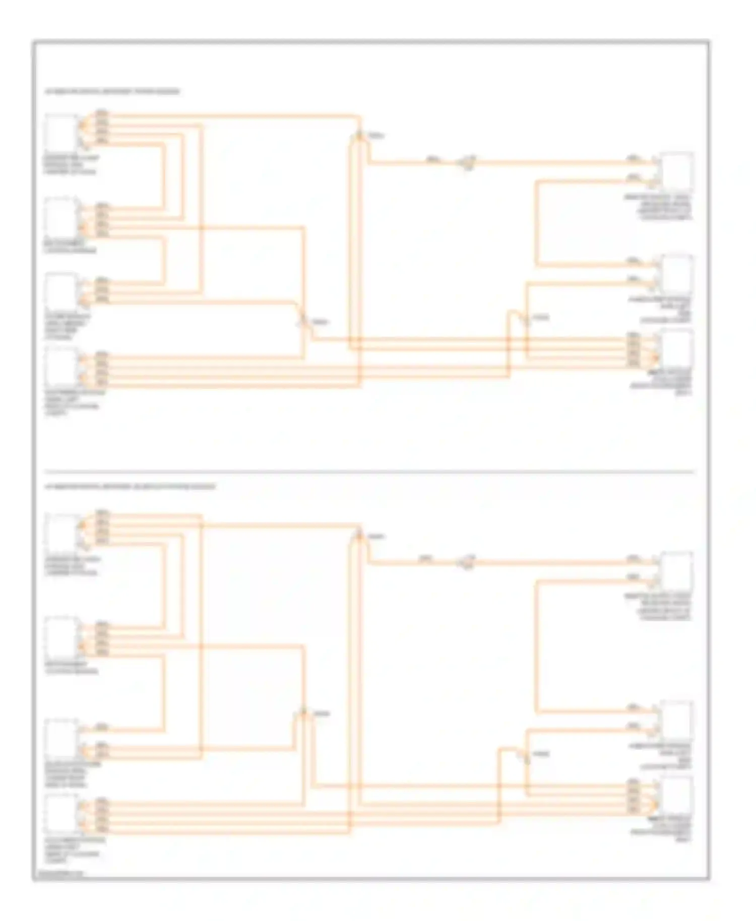 XC60 Volvo I (2008-2013): Most data bus circuit (4 of 4)
