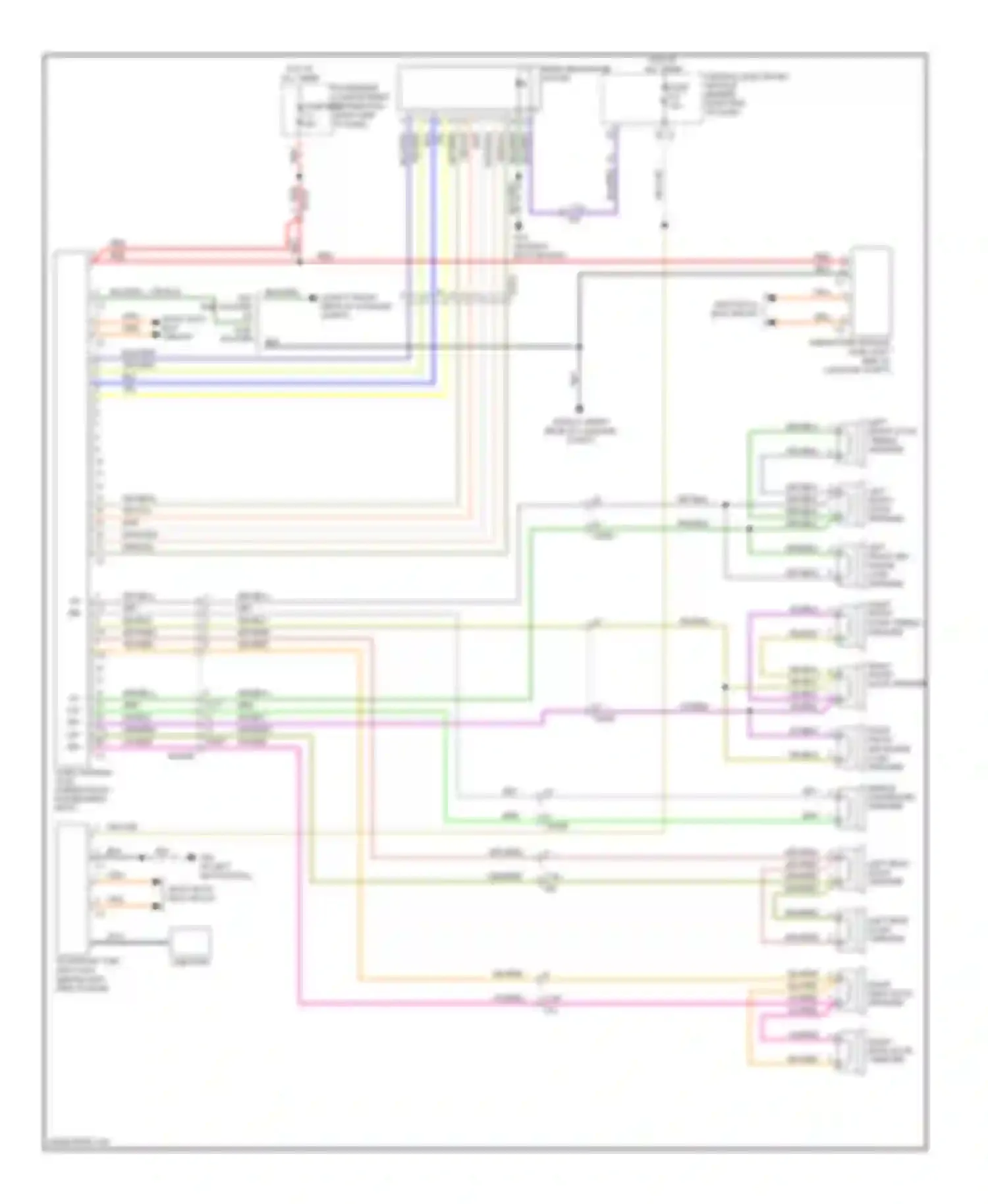 XC60 Volvo I (2008-2013): Radio circuit, premium (1 of 2)
