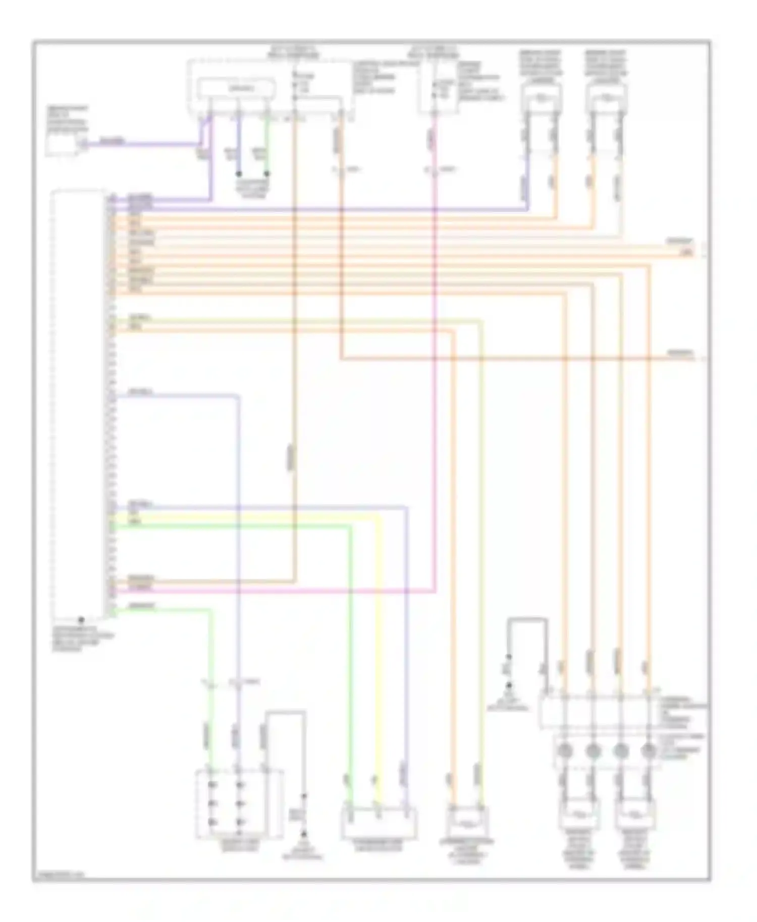 XC60 Volvo I (2008-2013): Supplemental restraints circuit (1 of 3)