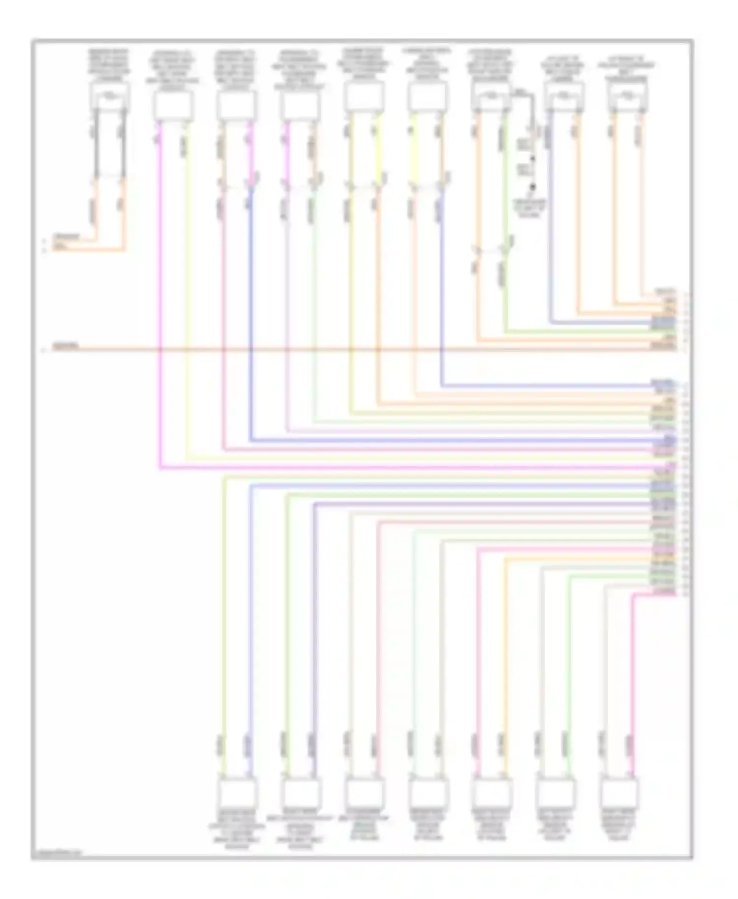 XC60 Volvo I (2008-2013): Supplemental restraints circuit (2 of 3)