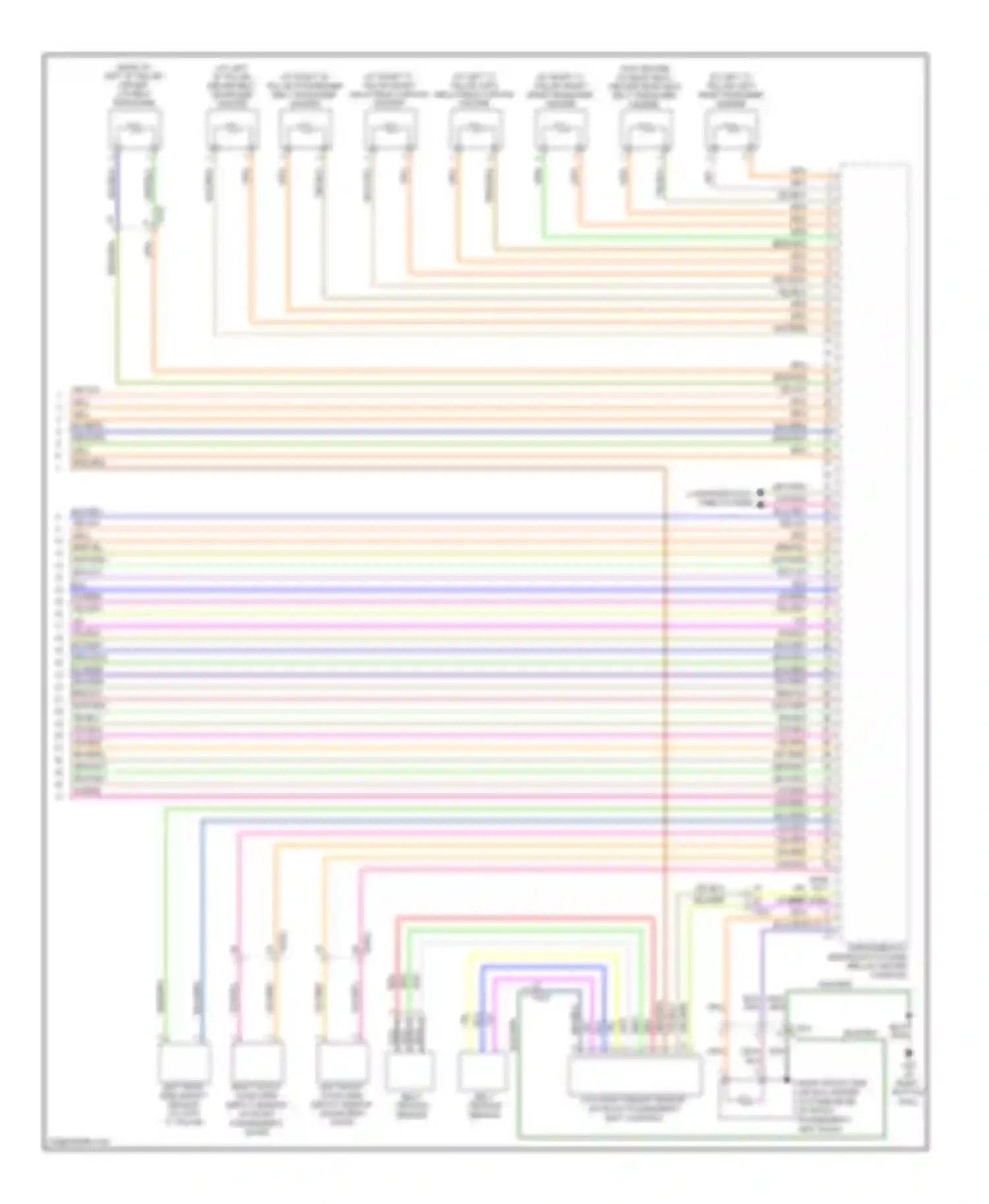 XC60 Volvo I (2008-2013): Supplemental restraints circuit (3 of 3)