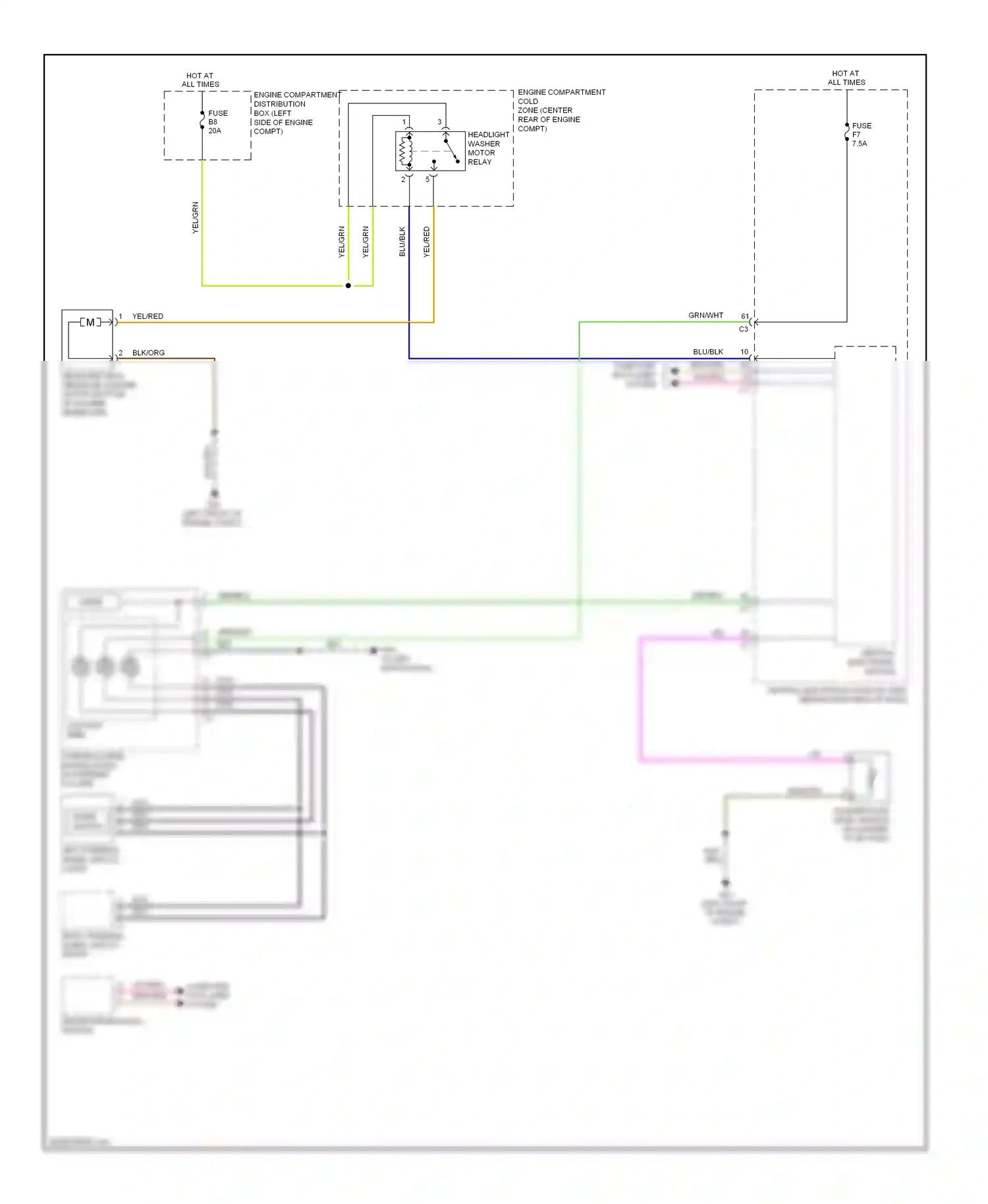 Volvo XC60 I (2008-2013) computer data lines system wiring diagram  (53 of 59)