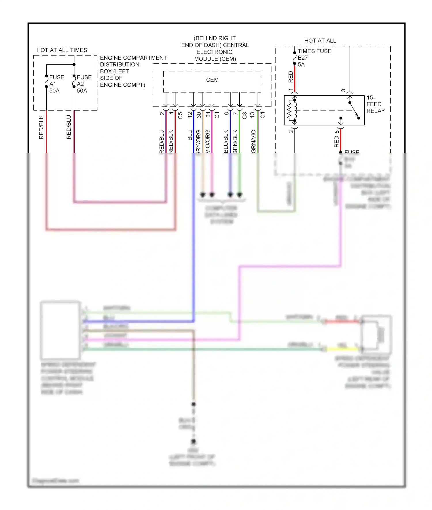 Volvo XC60 I (2008-2013) computer data lines system wiring diagram  (12 of 59)