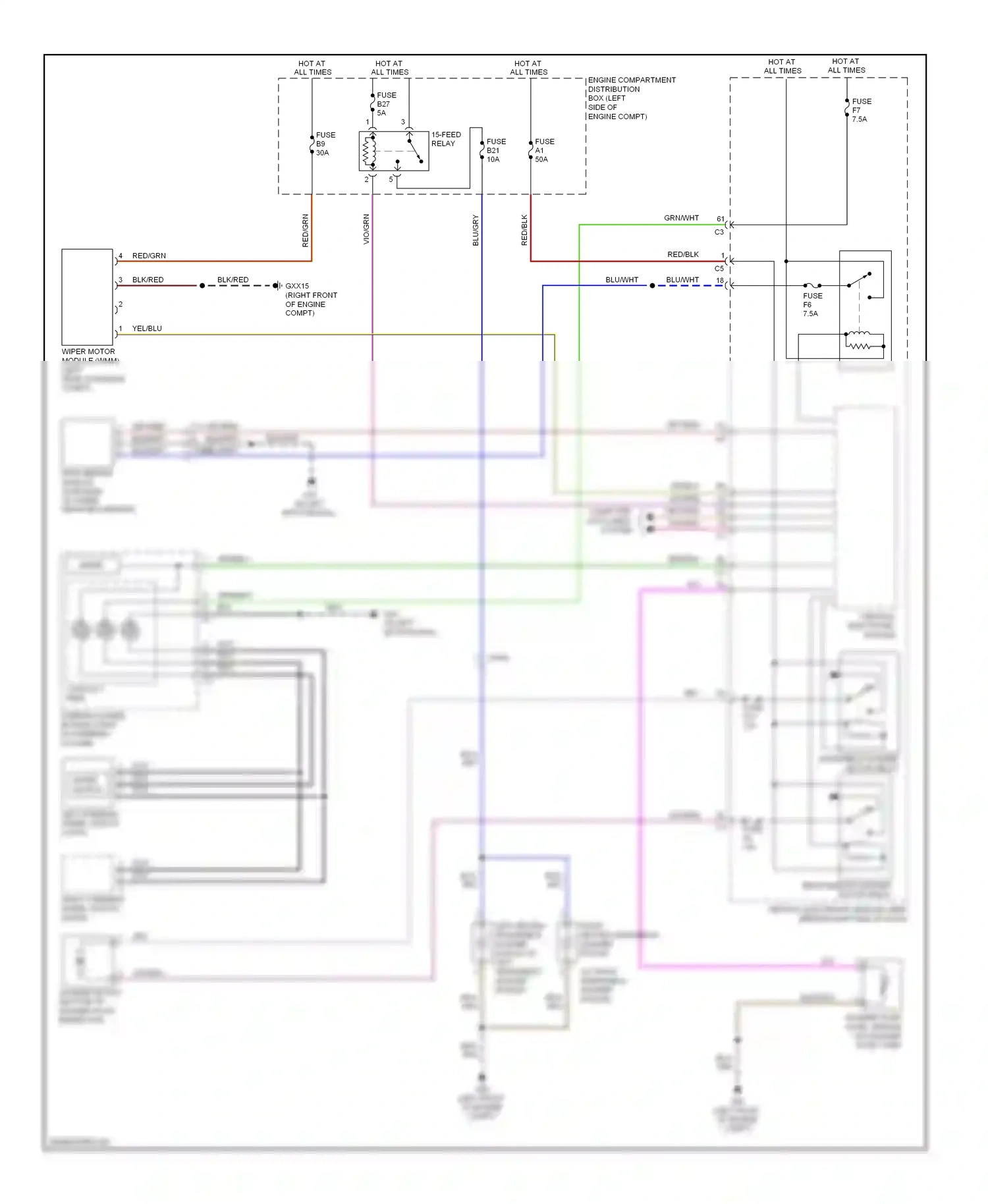 Volvo XC60 I (2008-2013) computer data lines system wiring diagram  (52 of 59)