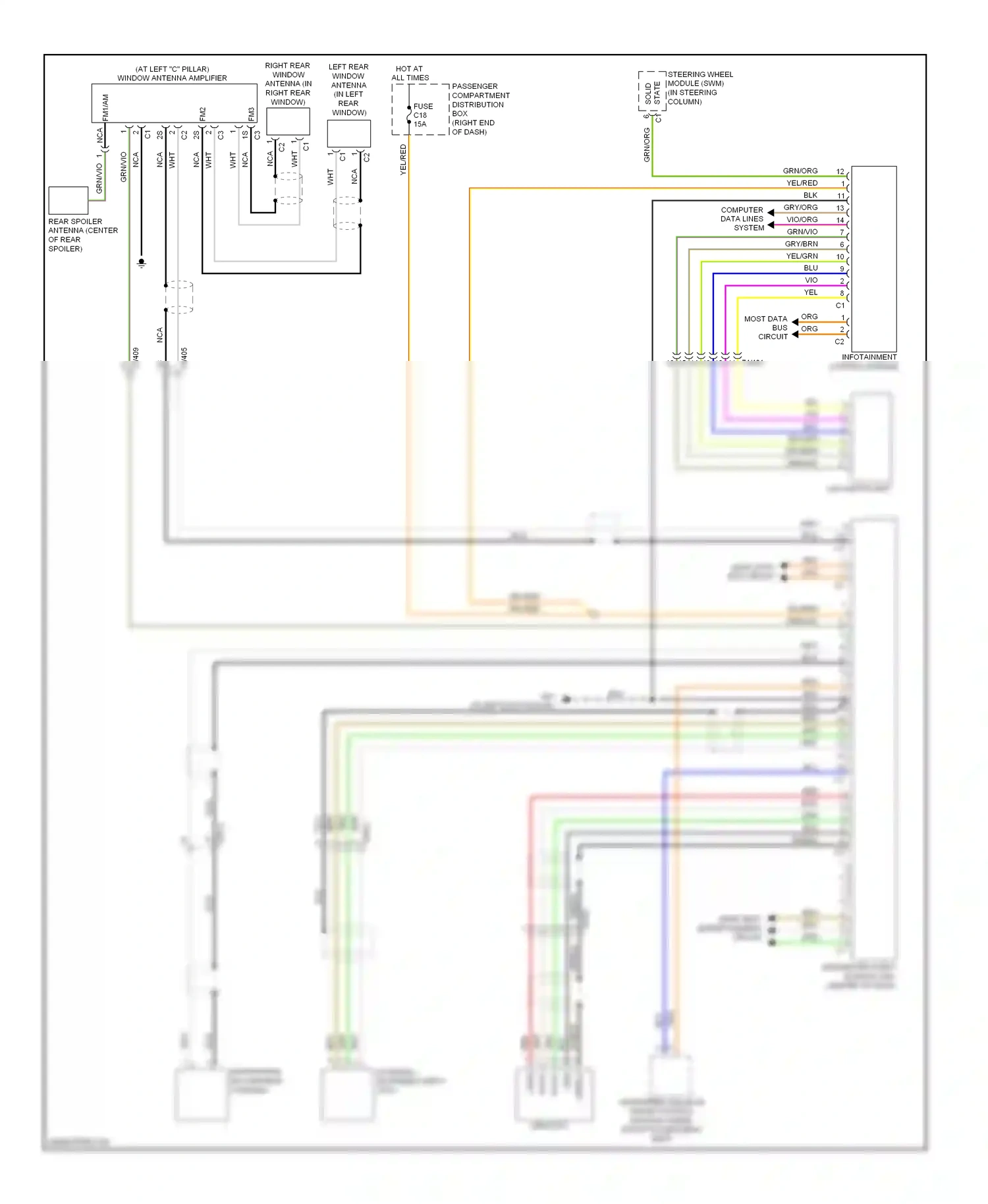 Volvo XC60 I (2008-2013) state solid wiring diagram  (1 of 1)