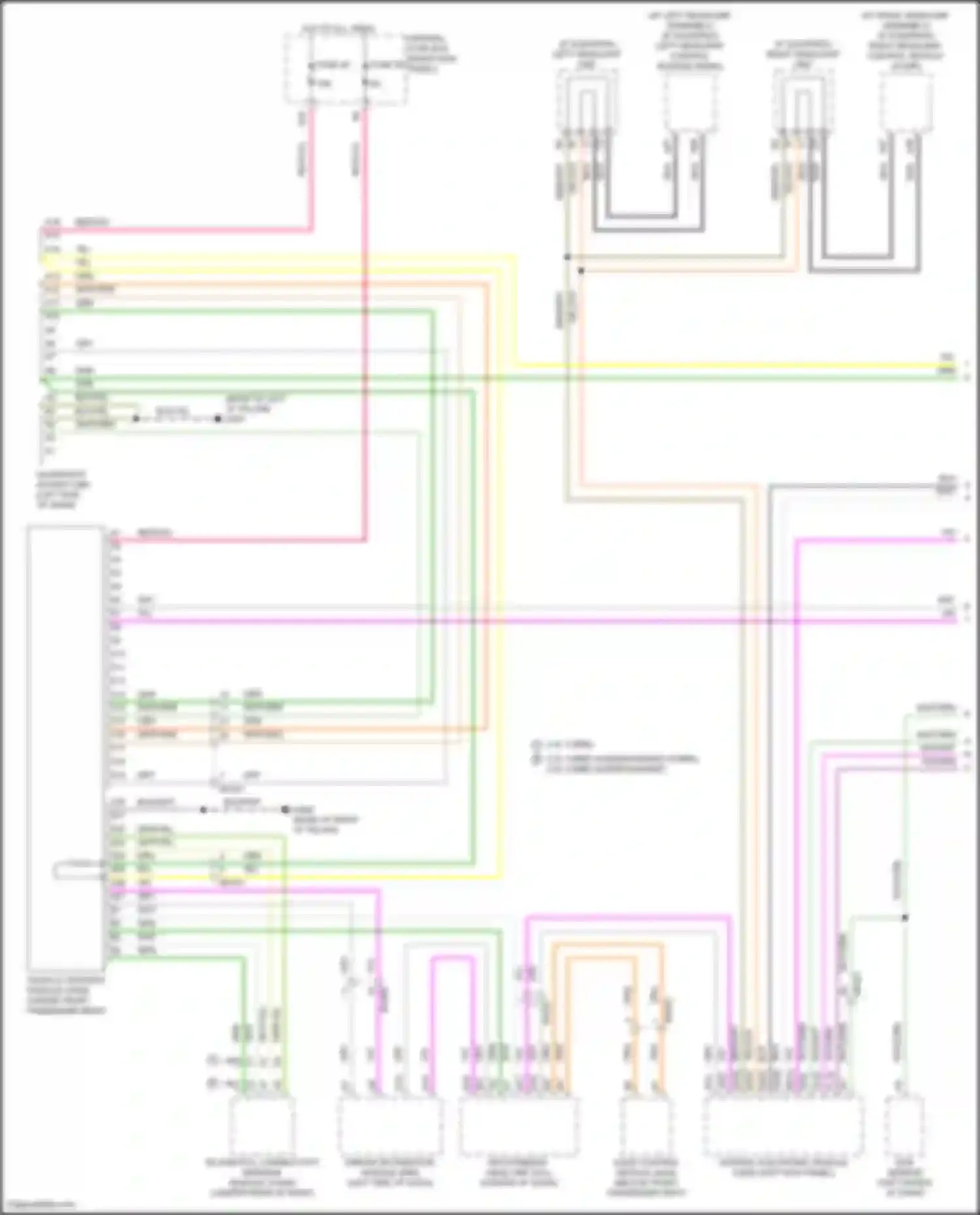 XC60 Volvo II facelift (2021-2024): Computer data lines circuit (1 of 5)