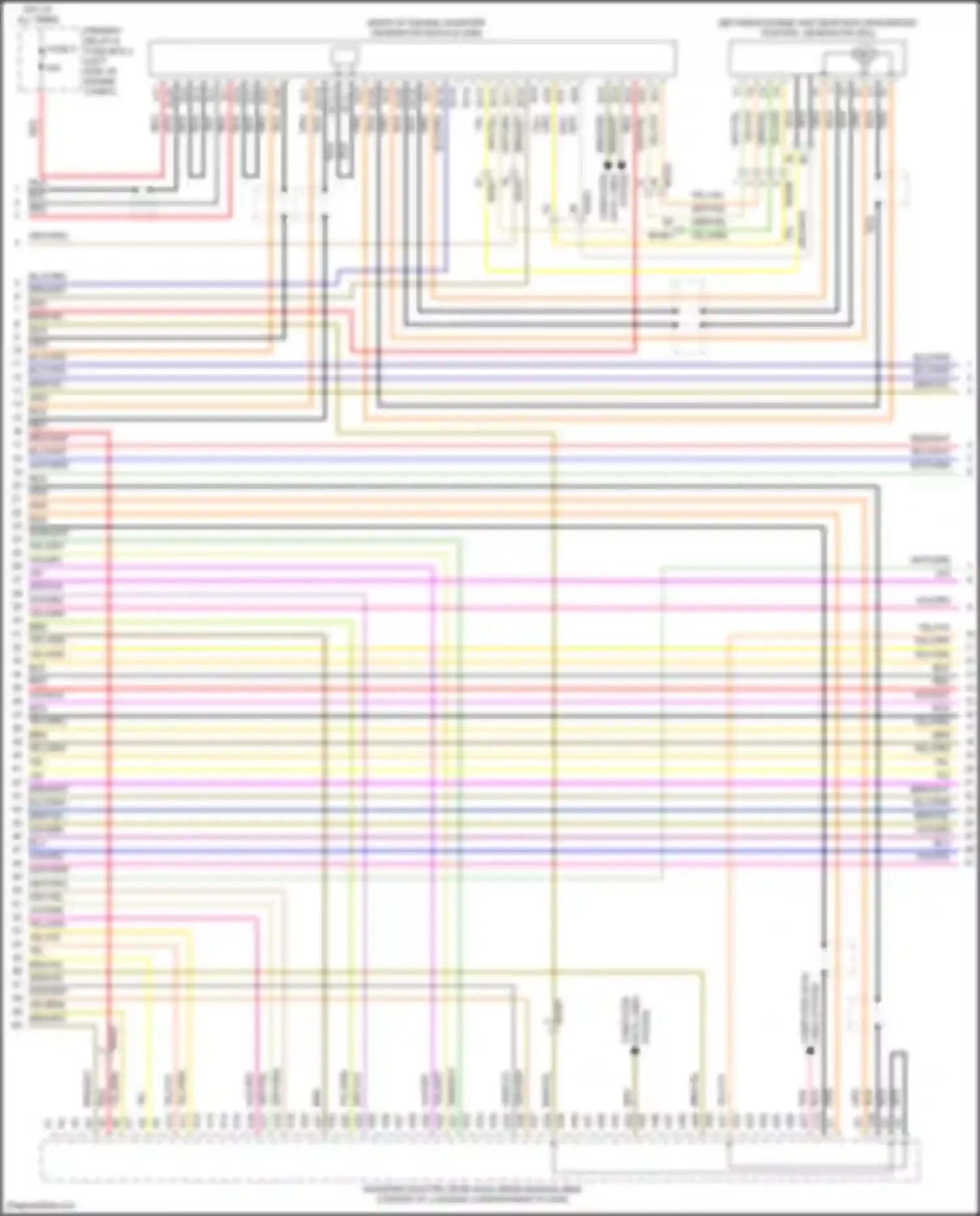 XC60 Volvo II facelift (2021-2024): Wiring diagram engine performance 2.0l turbo supercharged hybrid (4 of 9)