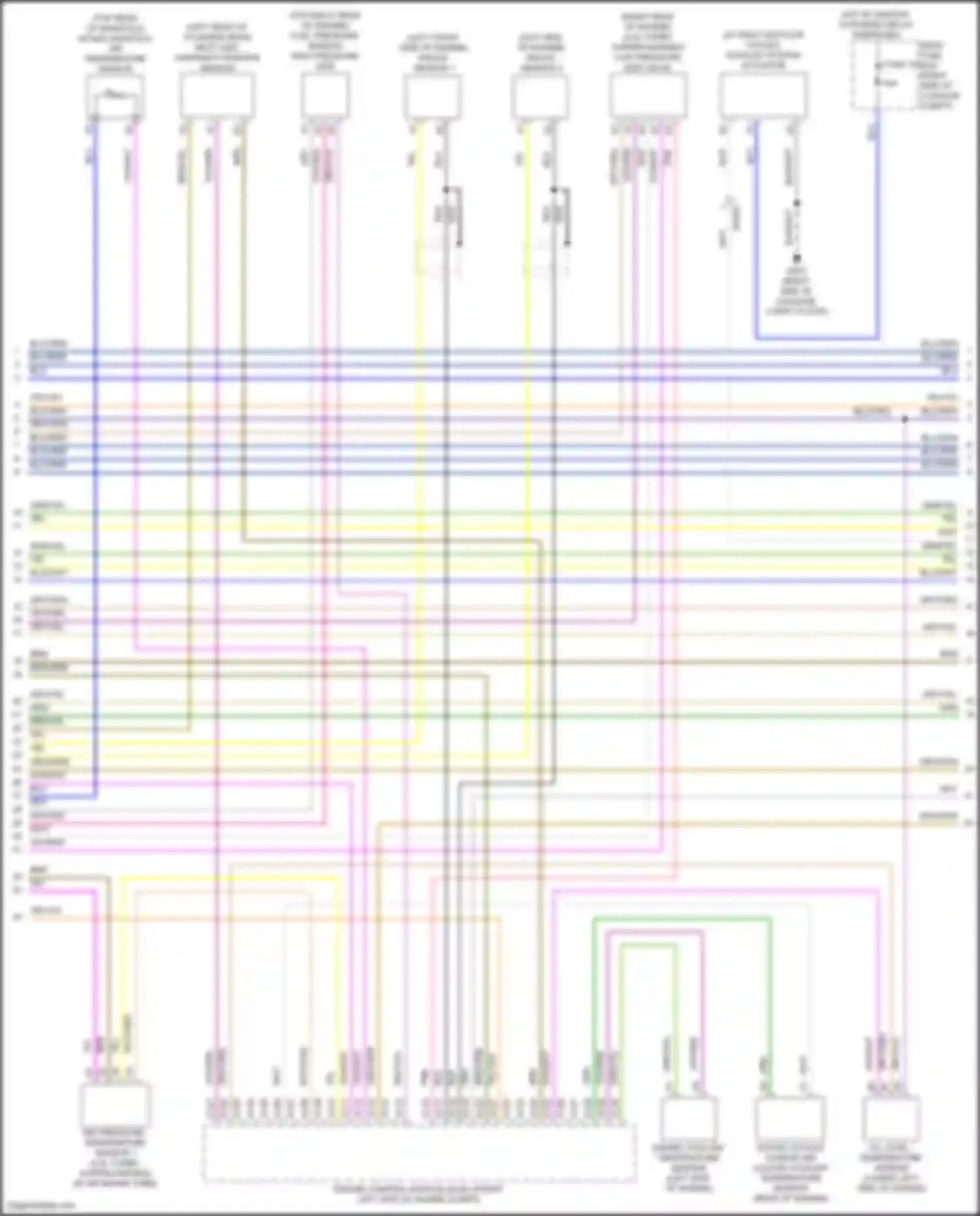 XC60 Volvo II facelift (2021-2024): Wiring diagram engine performance 2.0l turbo supercharged (3 of 7)