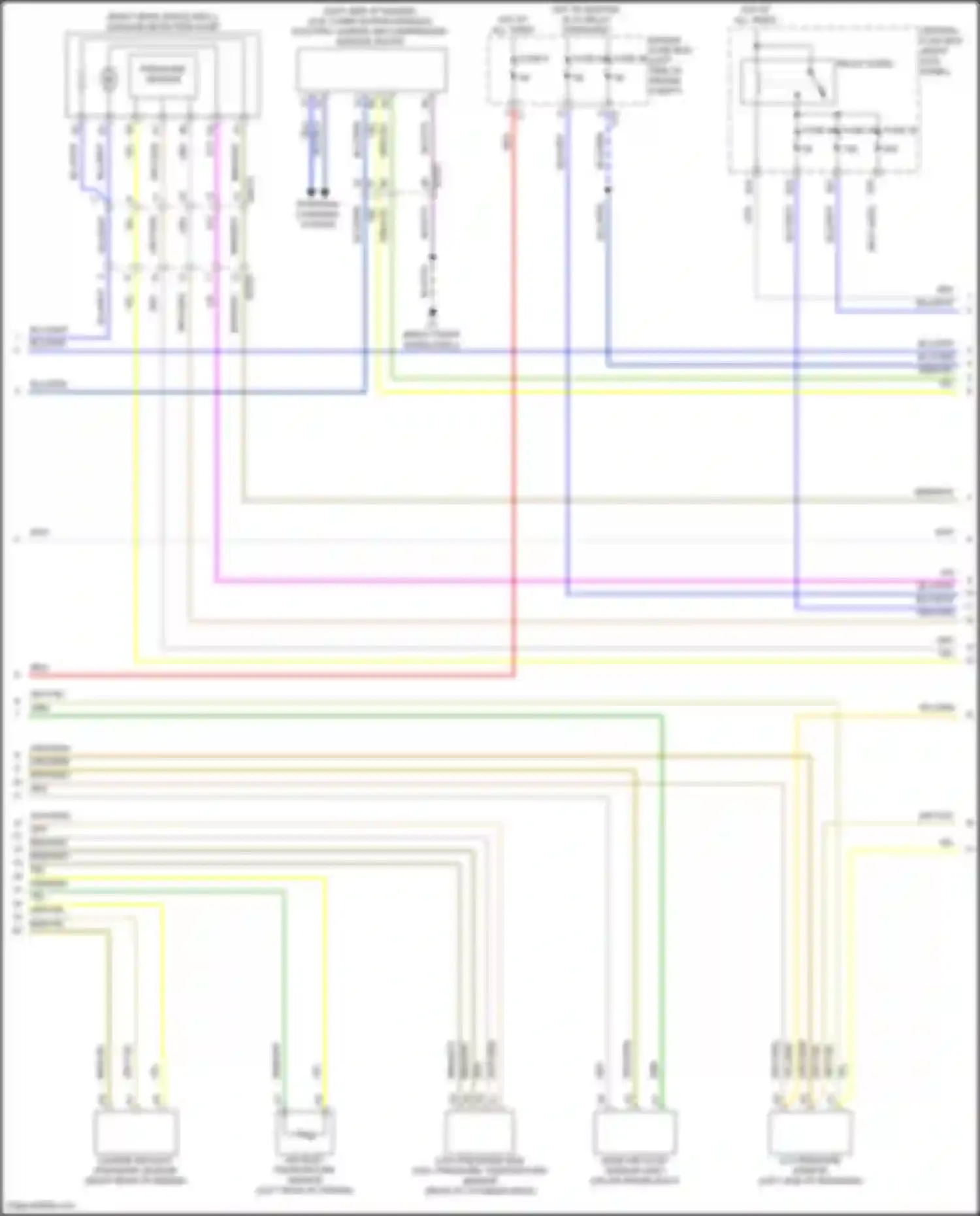 XC60 Volvo II facelift (2021-2024): Wiring diagram engine performance 2.0l turbo supercharged (6 of 7)