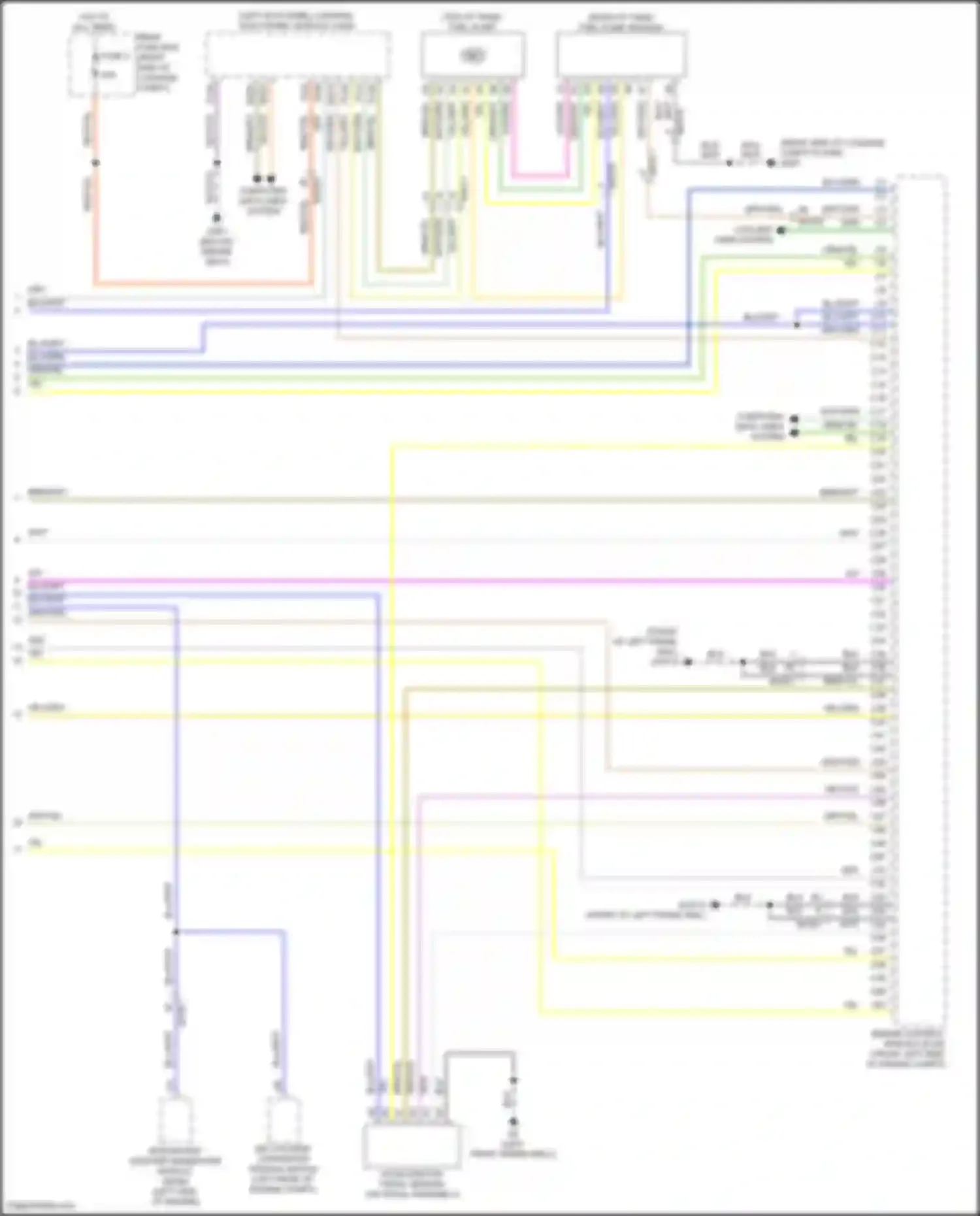 XC60 Volvo II facelift (2021-2024): Wiring diagram engine performance 2.0l turbo supercharged (7 of 7)