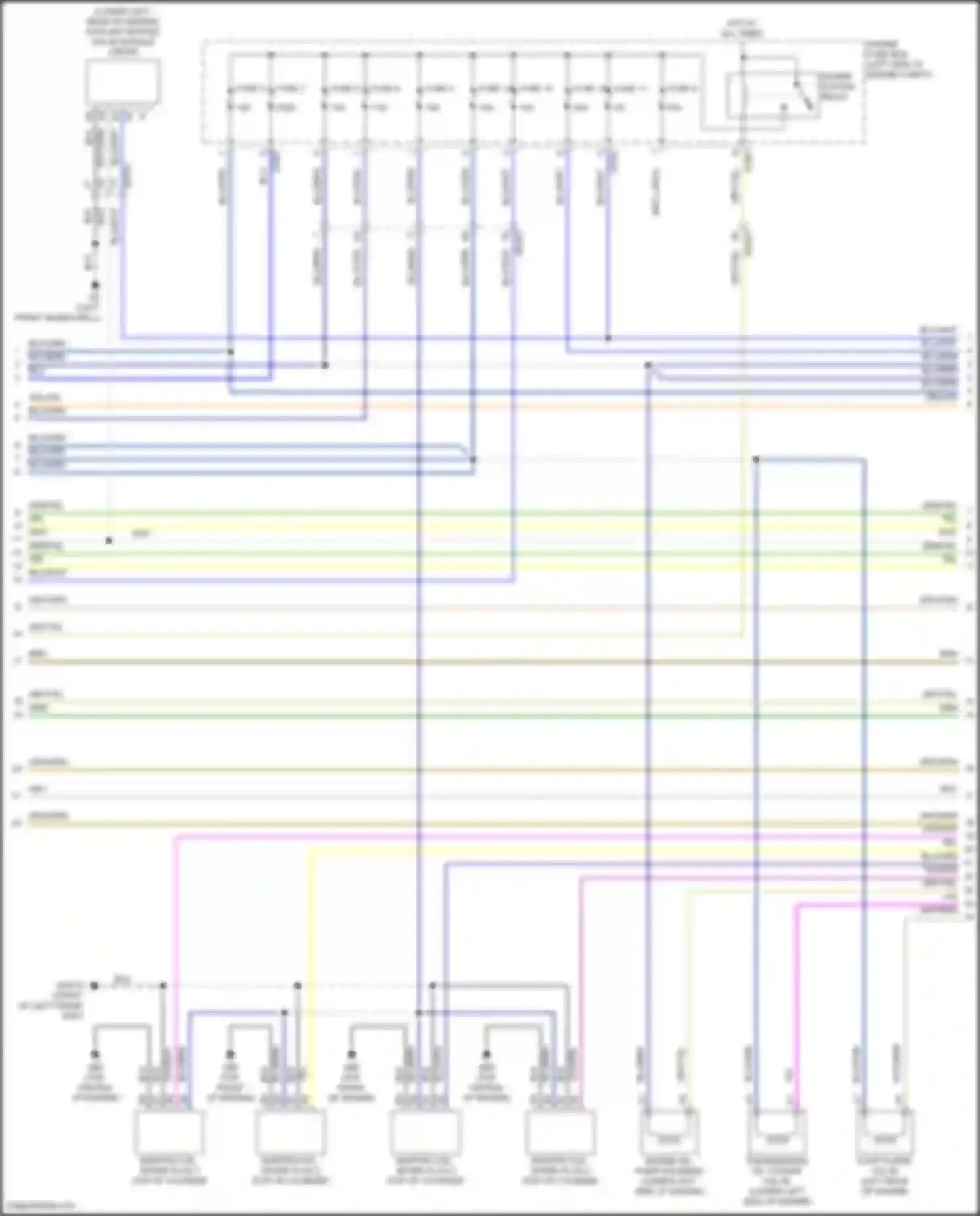 XC60 Volvo II facelift (2021-2024): Wiring diagram engine performance 2.0l turbo (4 of 7)