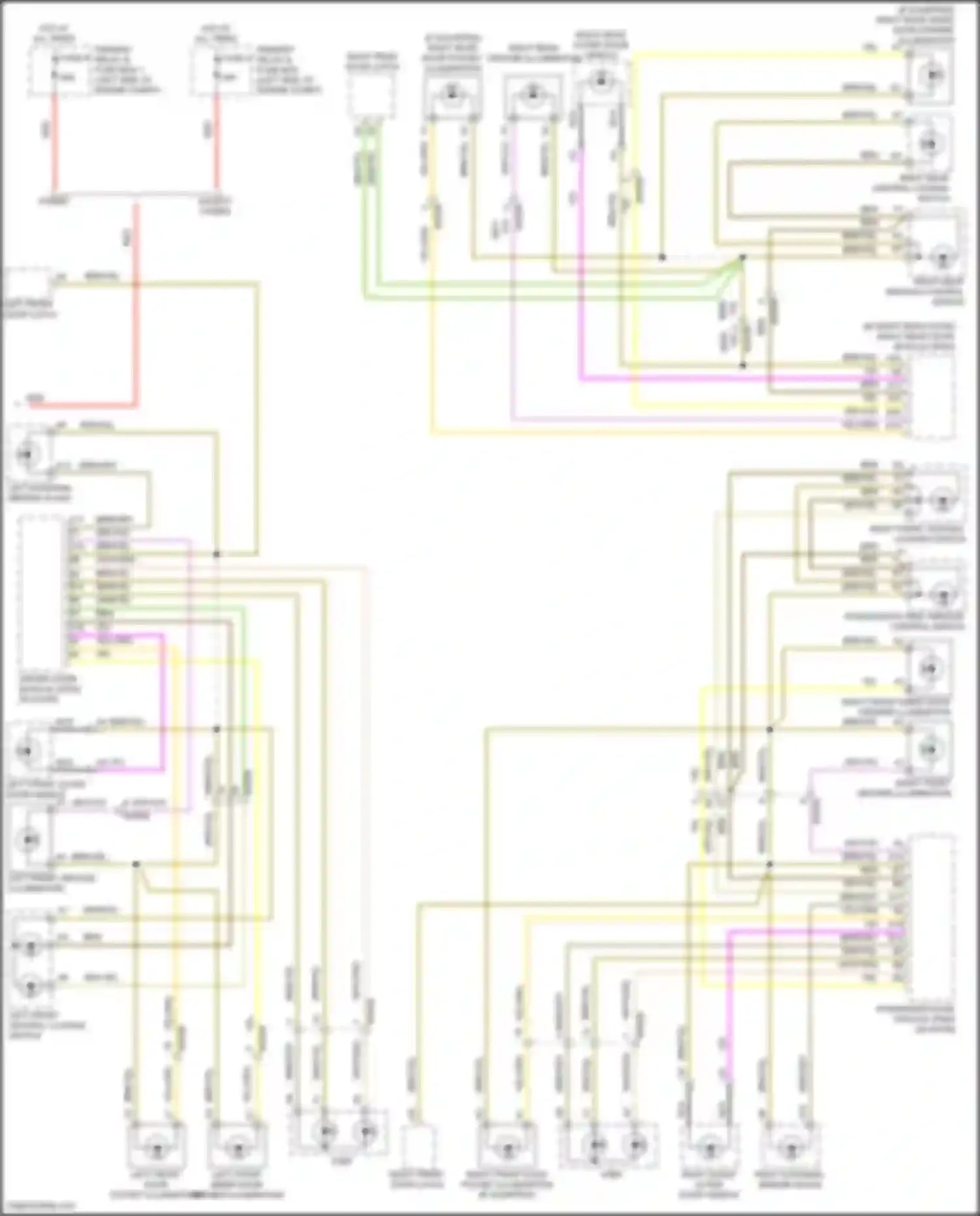 XC60 Volvo II facelift (2021-2024): Instrument illumination circuit (3 of 3)