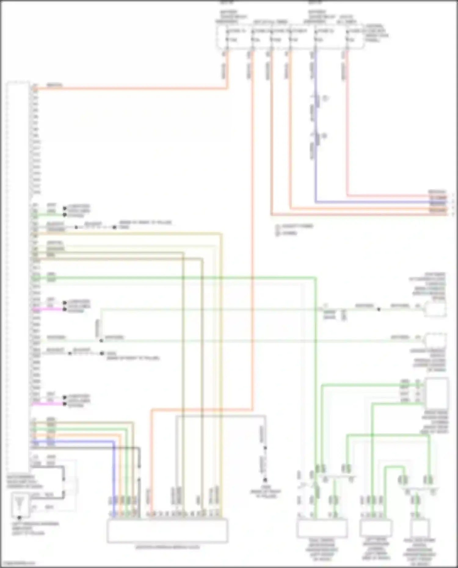 XC60 Volvo II facelift (2021-2024): Navigation circuit (1 of 4)