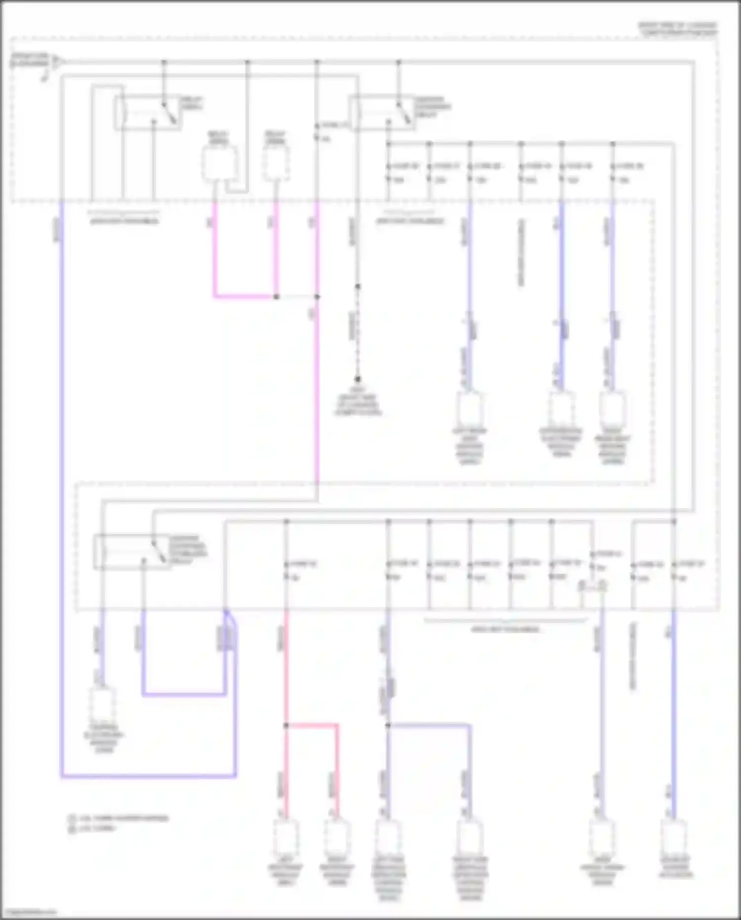 XC60 Volvo II facelift (2021-2024): Power distribution circuit, except hybrid (6 of 9)