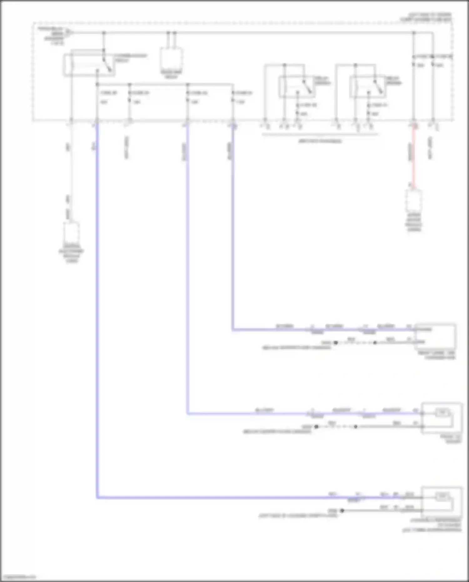 XC60 Volvo II facelift (2021-2024): Power distribution circuit, except hybrid (8 of 9)
