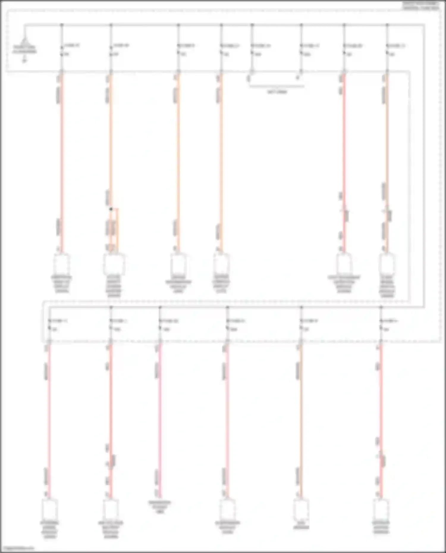XC60 Volvo II facelift (2021-2024): Power distribution circuit, except hybrid (9 of 9)