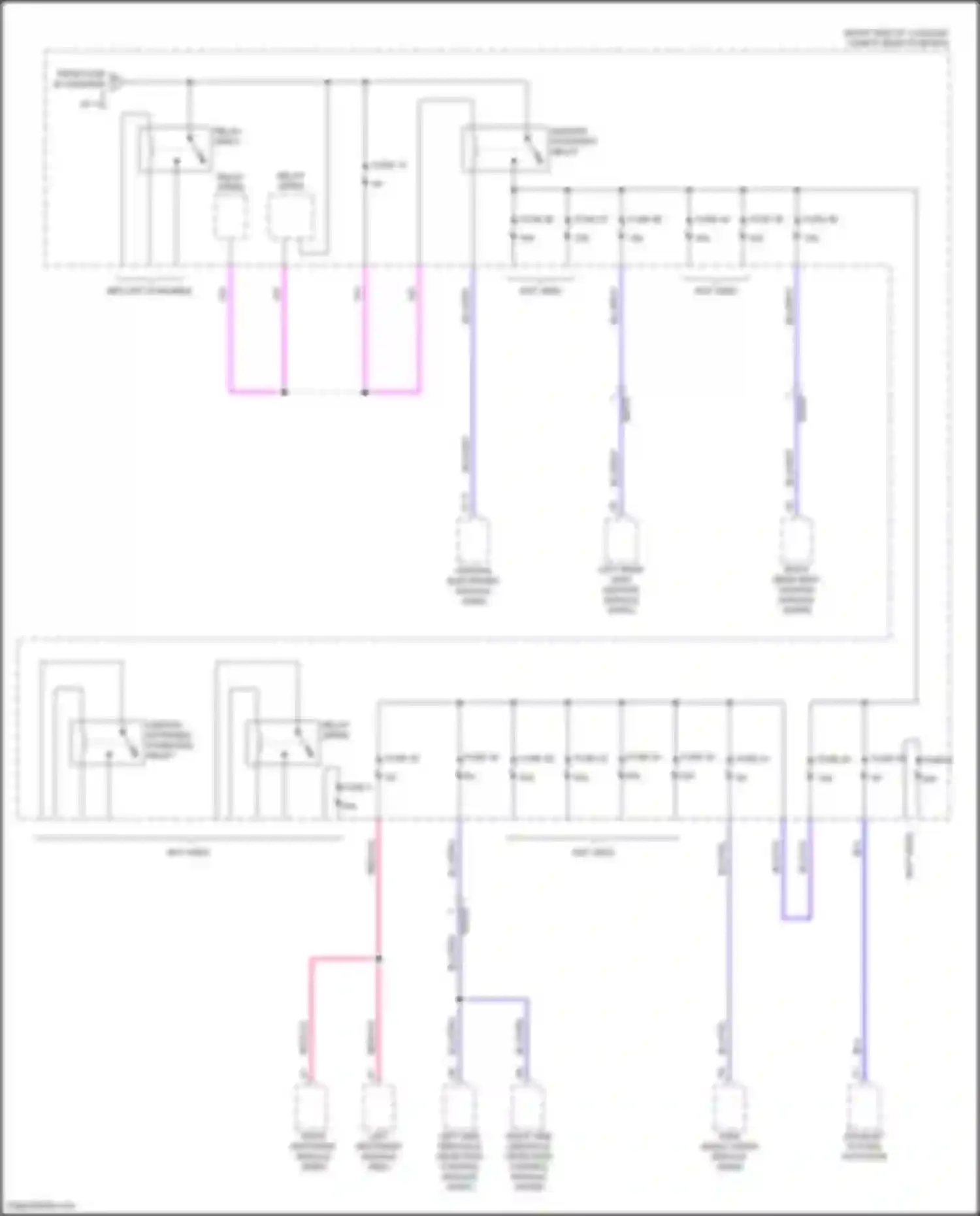 XC60 Volvo II facelift (2021-2024): Power distribution circuit, hybrid (3 of 10)