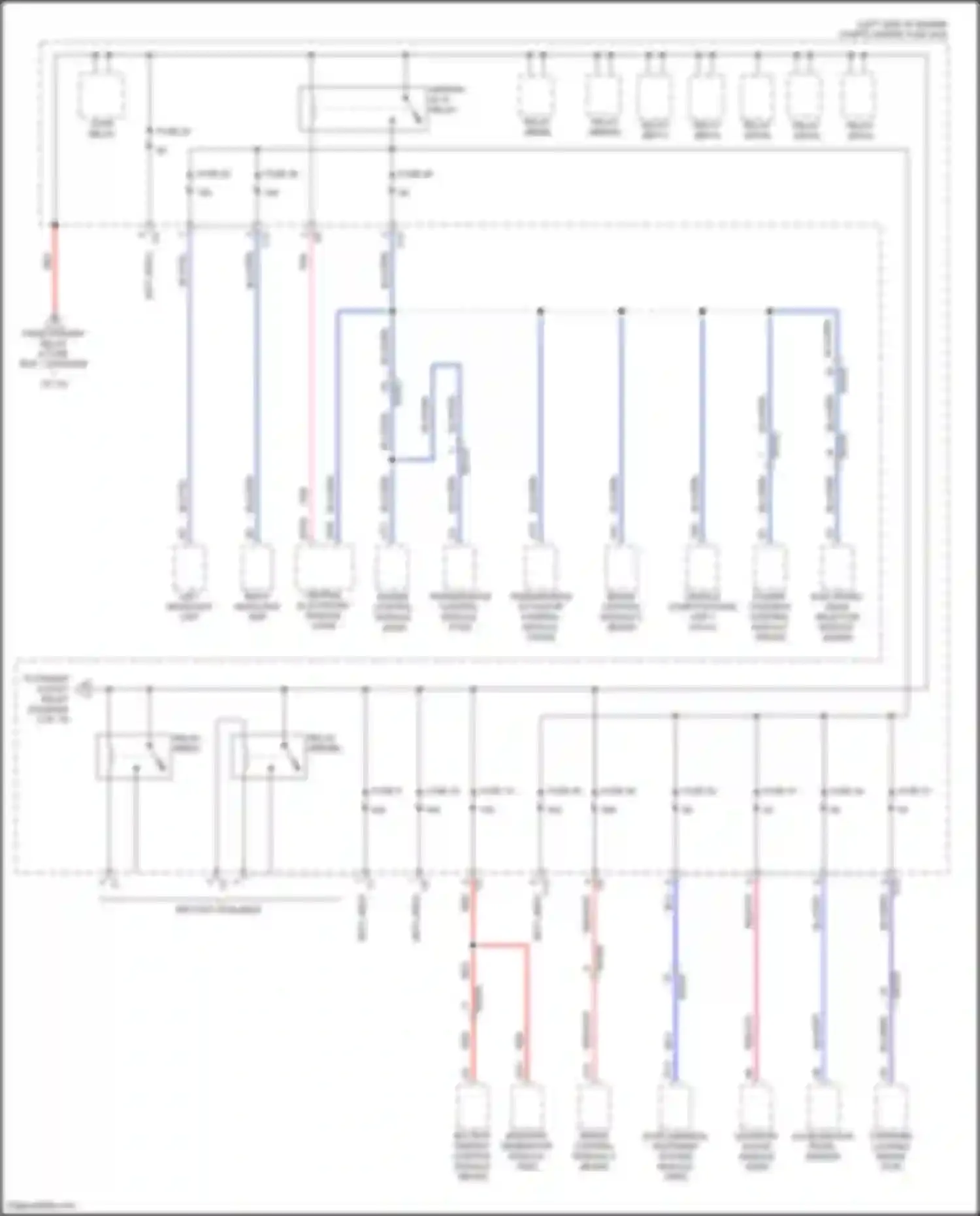 XC60 Volvo II facelift (2021-2024): Power distribution circuit, hybrid (4 of 10)