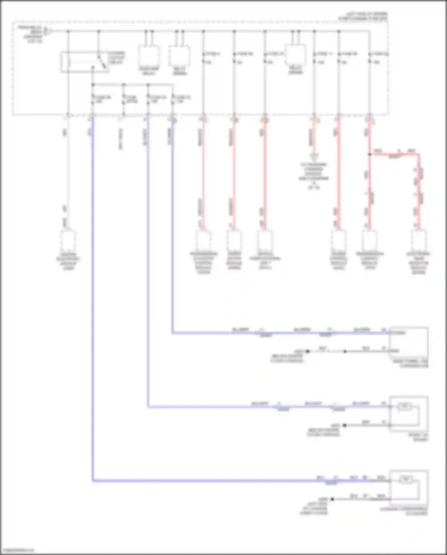 XC60 Volvo II facelift (2021-2024): Power distribution circuit, hybrid (5 of 10)