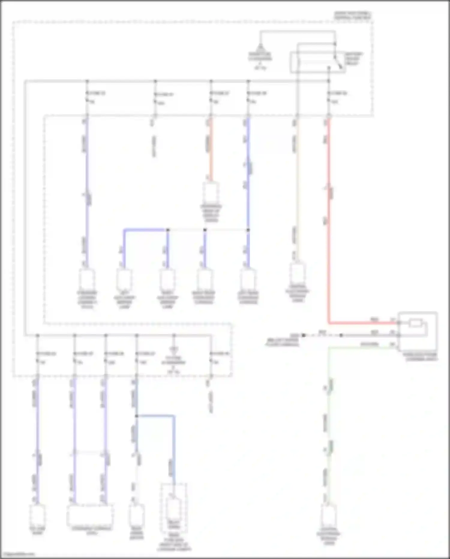 XC60 Volvo II facelift (2021-2024): Power distribution circuit, hybrid (9 of 10)
