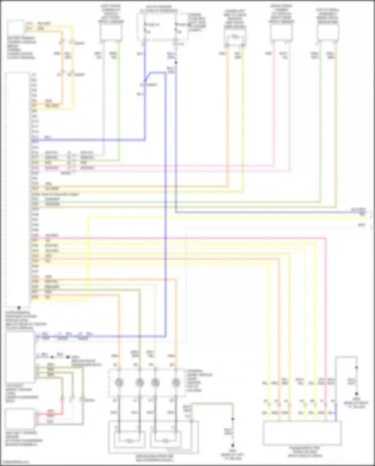 XC60 Volvo II facelift (2021-2024): Supplemental restraints circuit (1 of 4)