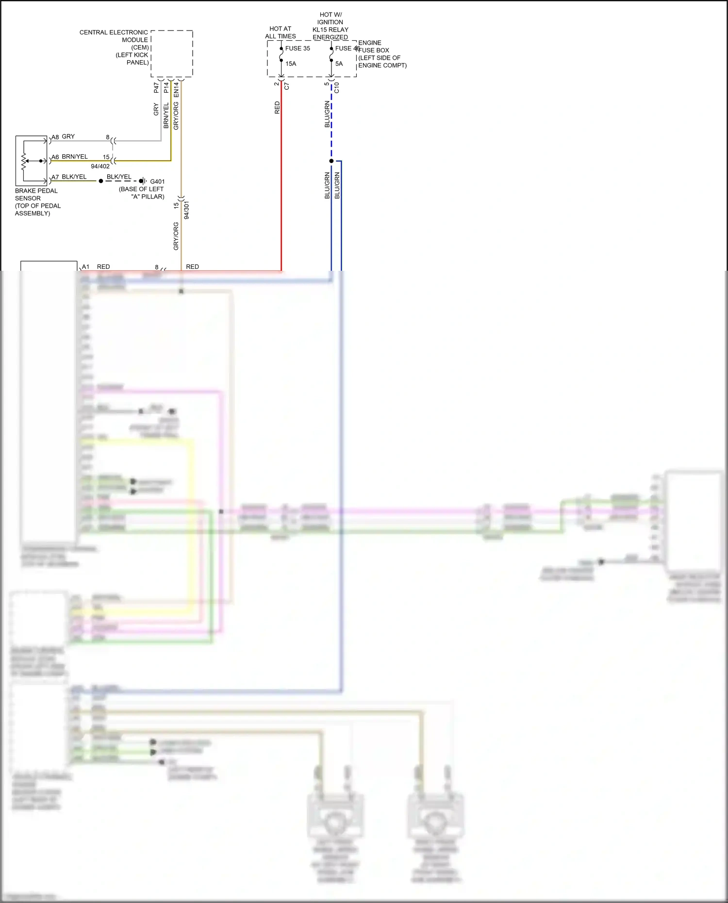 Volvo XC60 II (2017-2021) computer data lines system wiring diagram  (30 of 61)