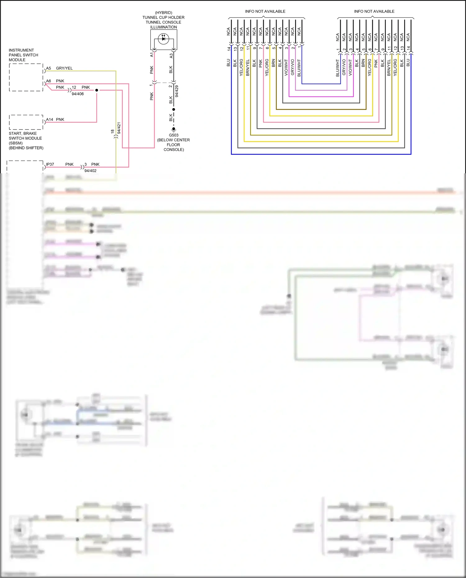 Volvo XC60 II (2017-2021) computer data lines system wiring diagram  (38 of 61)