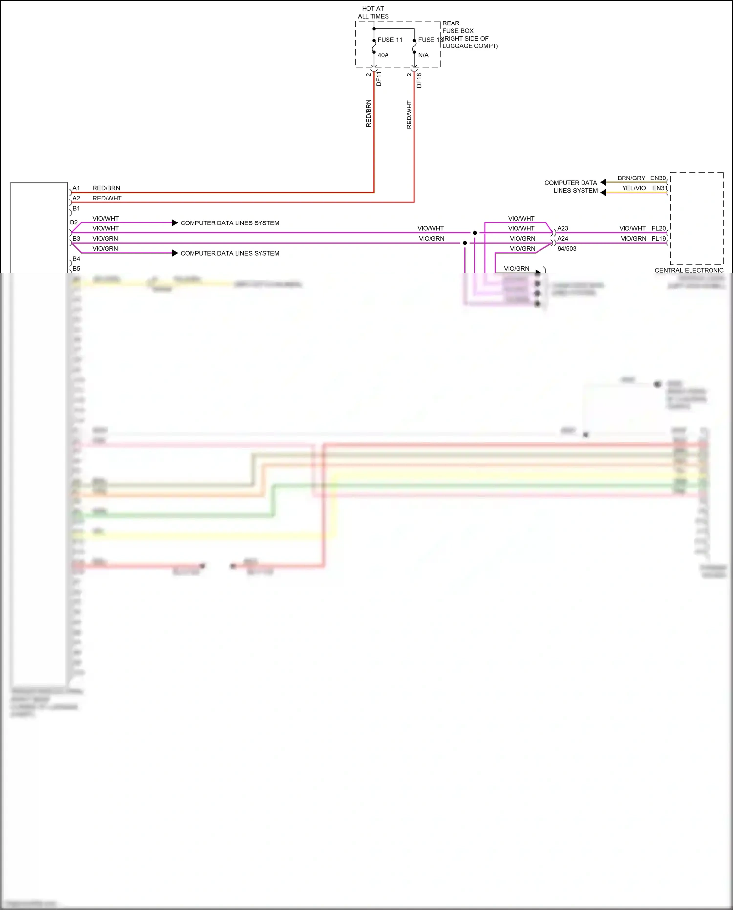 Volvo XC60 II (2017-2021) computer data lines system wiring diagram  (40 of 61)