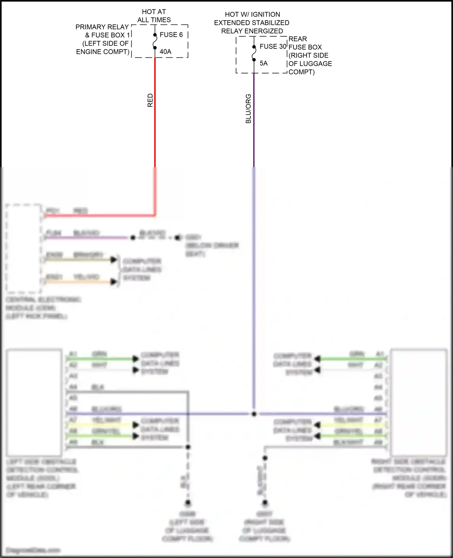 Volvo XC60 II (2017-2021) computer data lines system wiring diagram  (13 of 61)