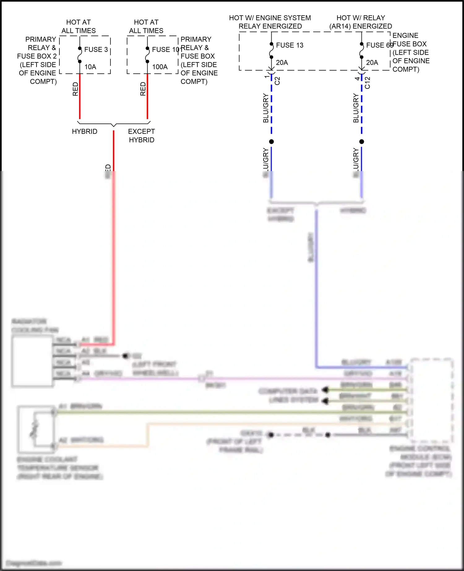 Volvo XC60 II (2017-2021) computer data lines system wiring diagram  (43 of 61)
