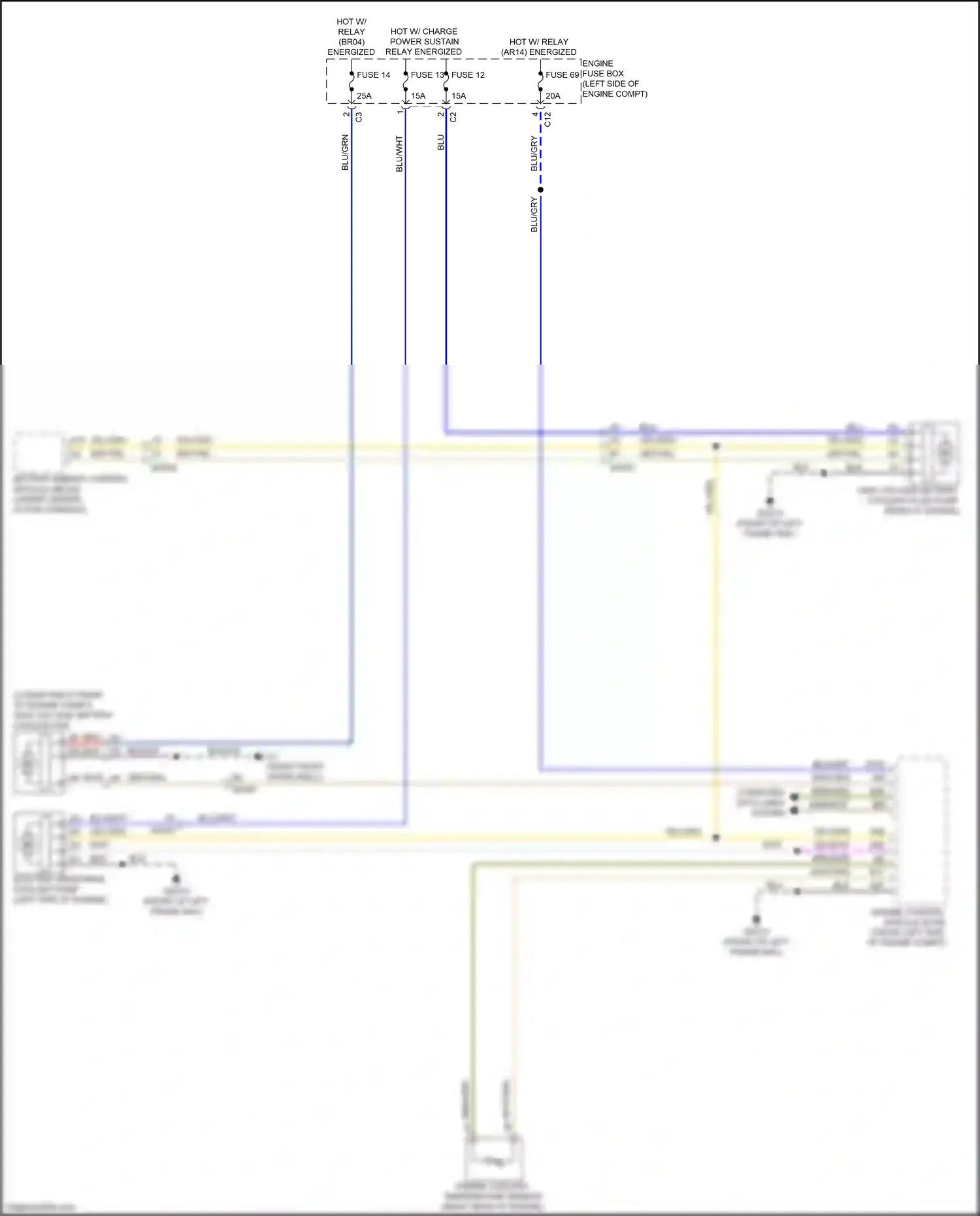 Volvo XC60 II (2017-2021) computer data lines system wiring diagram  (47 of 61)