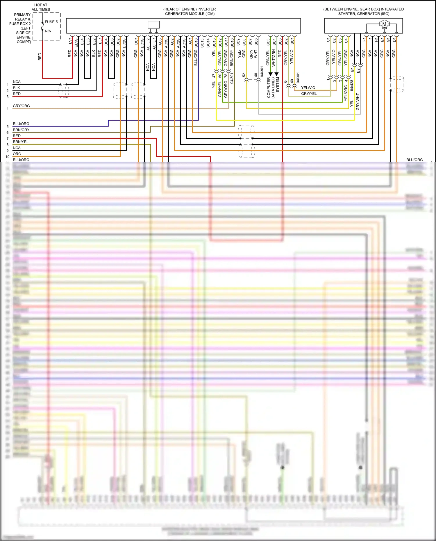 Volvo XC60 II (2017-2021) computer data wiring diagram  (8 of 11)