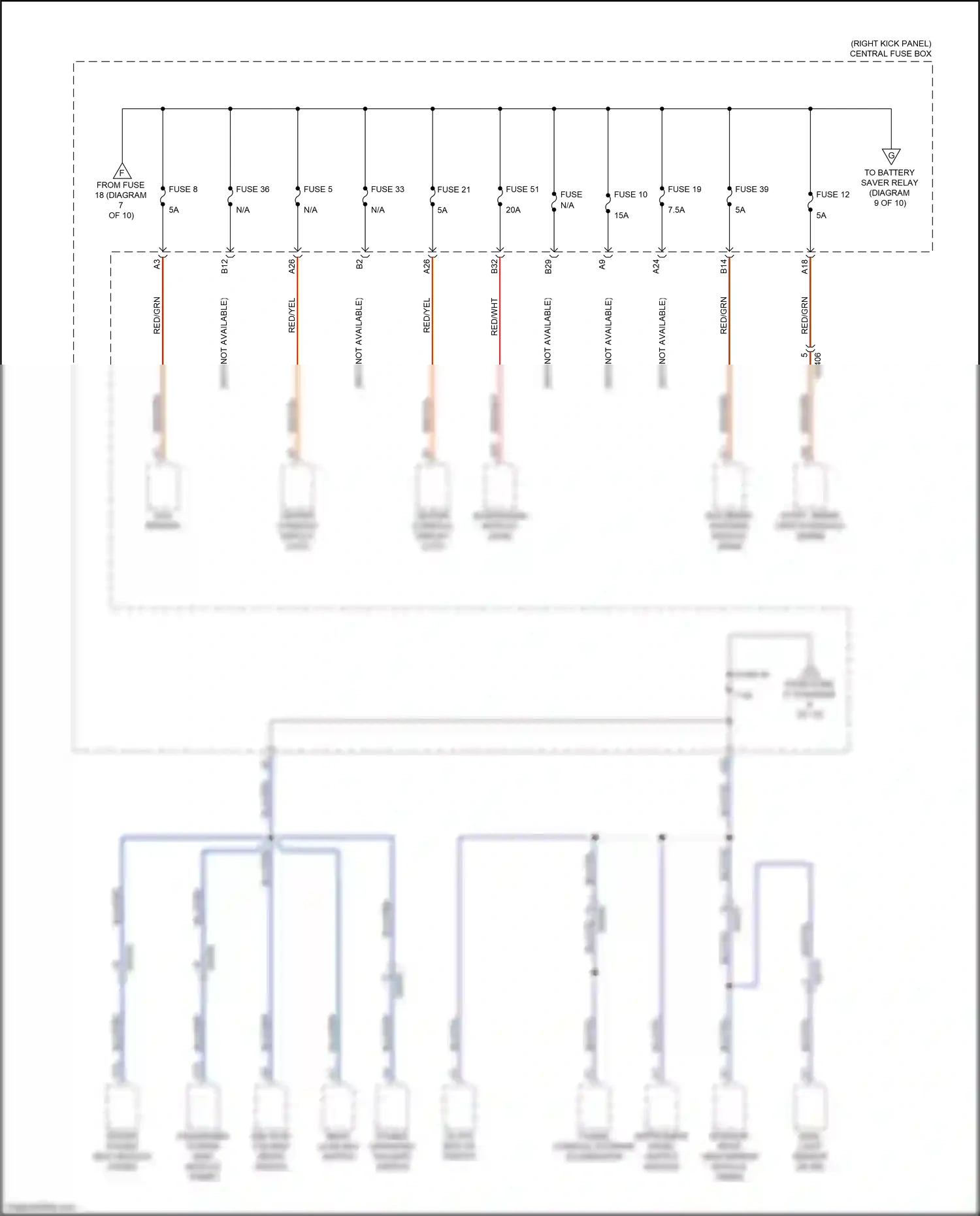 Volvo XC60 II (2017-2021) instrument panel switch module wiring diagram  (5 of 6)