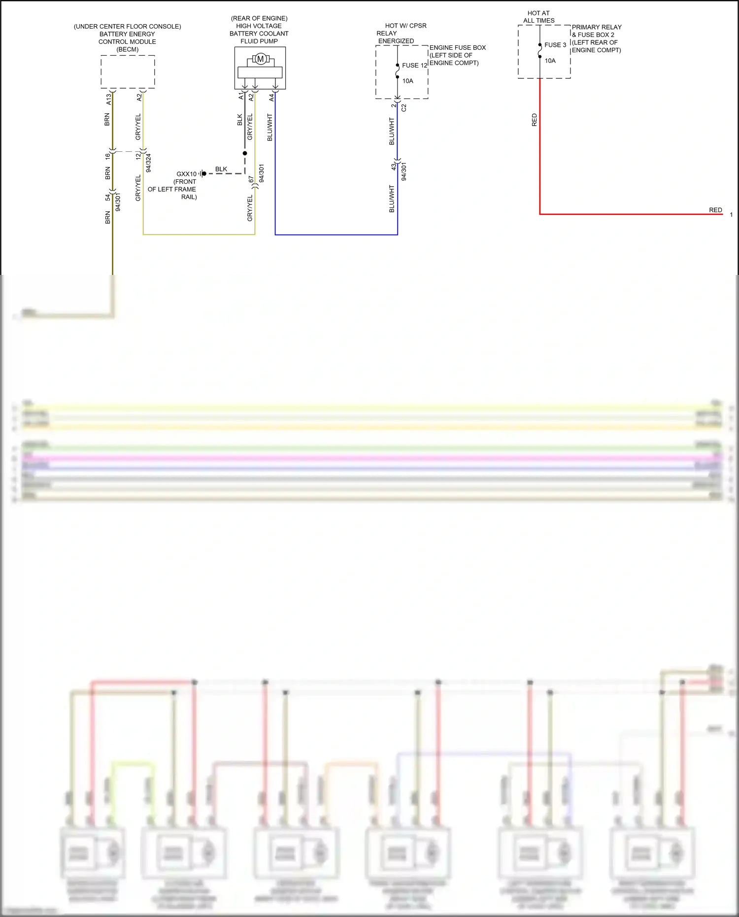 Volvo XC60 II (2017-2021) solid state wiring diagram  (1 of 2)