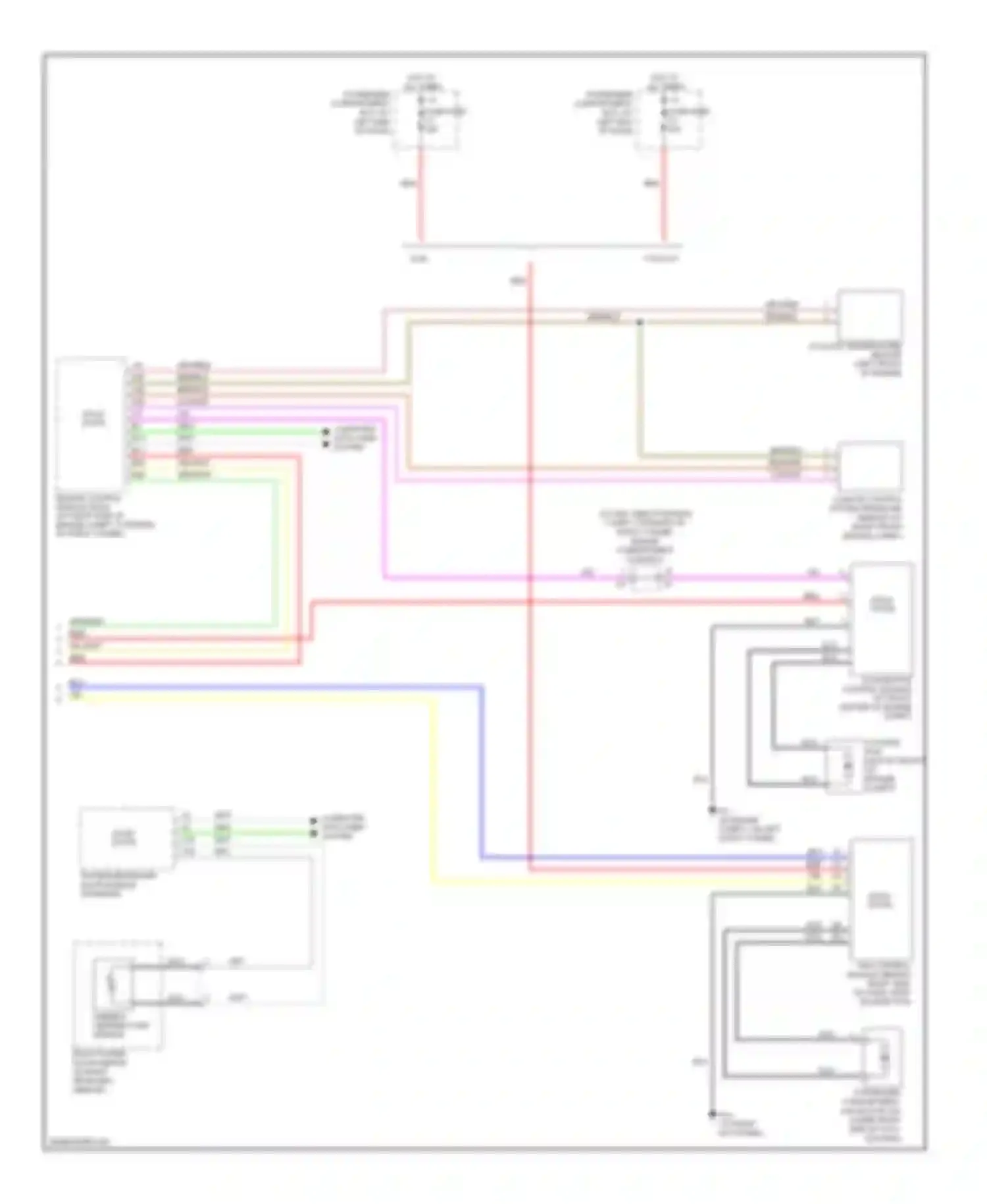 XC70 Volvo I facelift (2004-2007): Automatic a/c circuit (2 of 2)