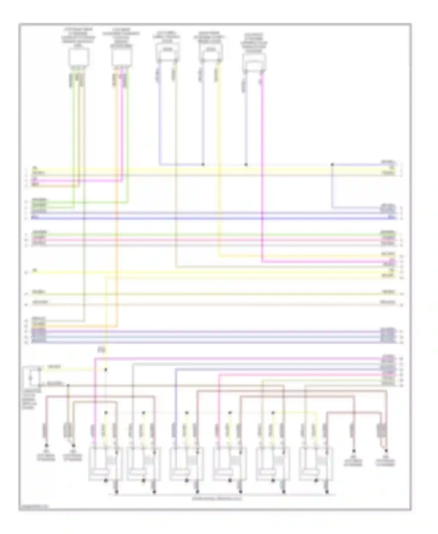 XC70 Volvo II facelift (2013-2016): Wiring diagram engine performance 3.0l turbo (2 of 5)